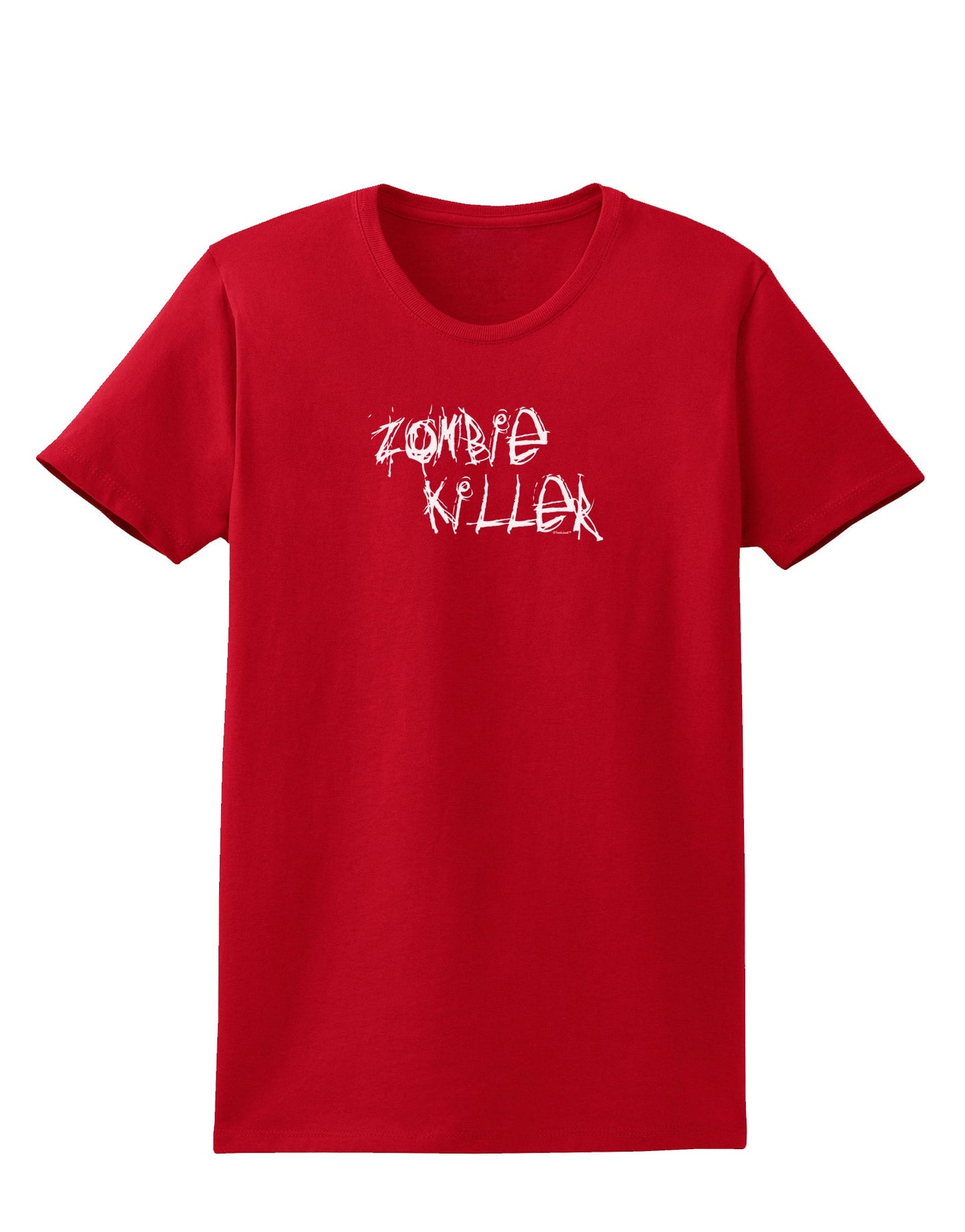 Zombie Killer - Apocalypse - Halloween Womens Dark T-Shirt-Womens T-Shirt-TooLoud-Red-X-Small-Davson Sales