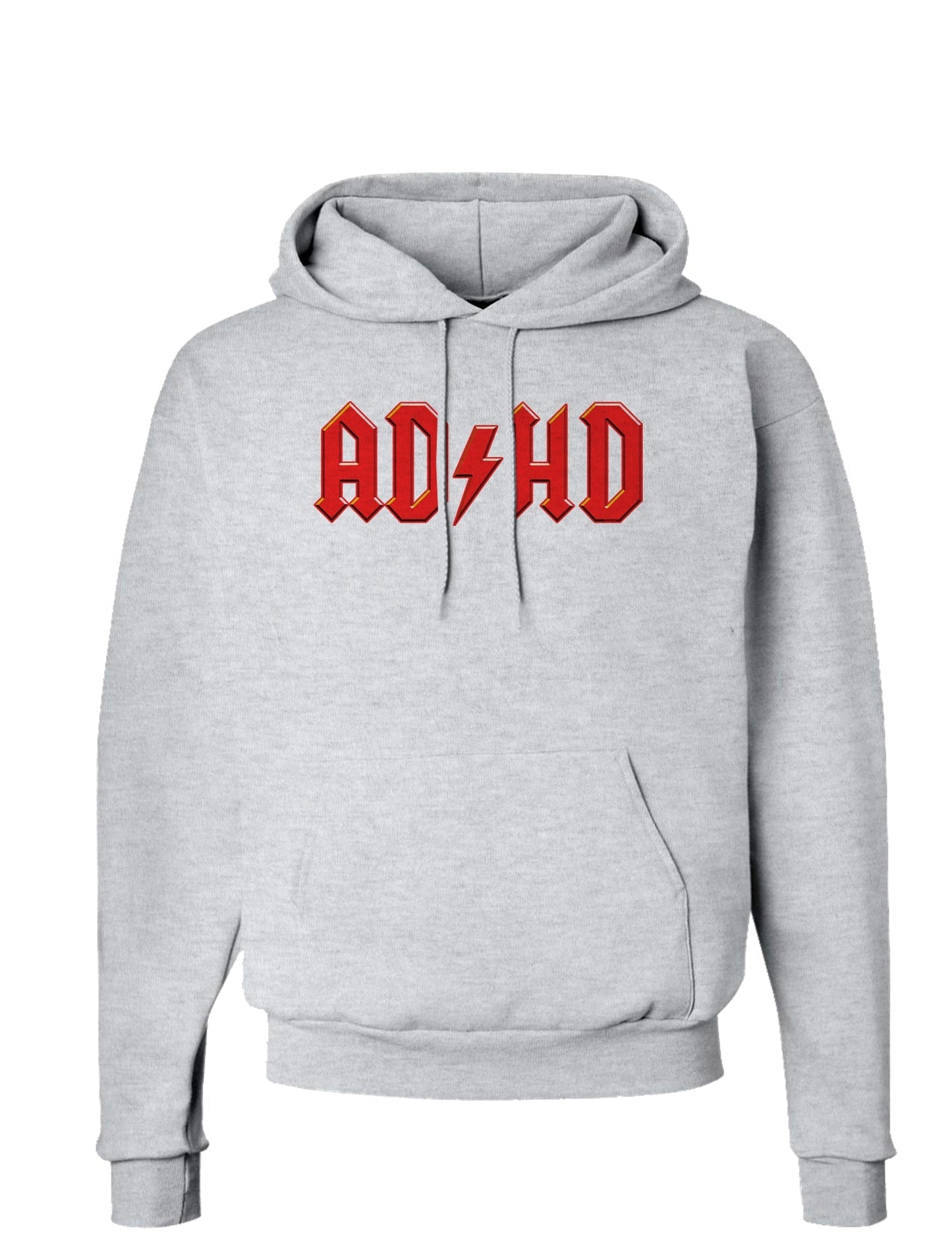 ADHD Lightning Bolt Rockstar Hoodie Sweatshirt-Hoodie-TooLoud-AshGray-Small-Davson Sales