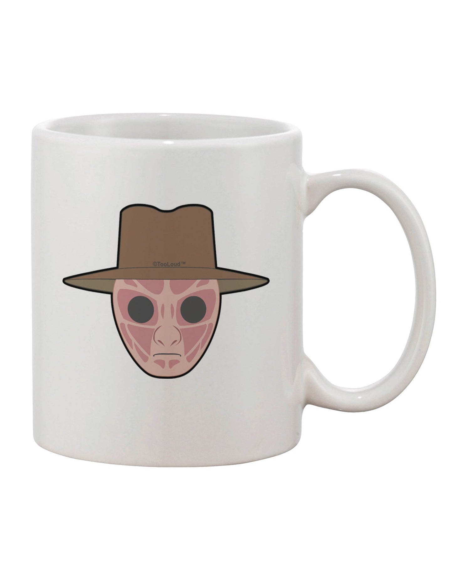 Adorable Lil Monster 2 Design on an 11 oz Coffee Mug - Perfect for Sipping in Style TooLoud-11 OZ Coffee Mug-TooLoud-White-Davson Sales