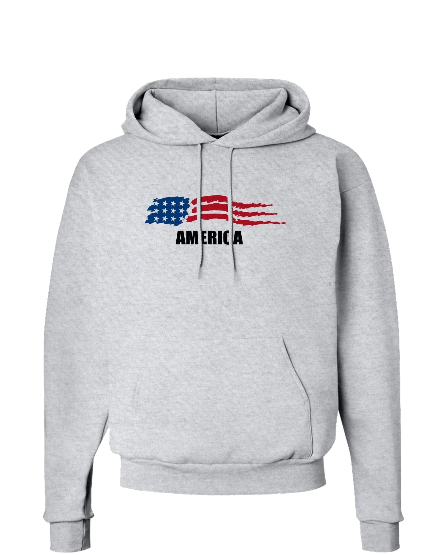 America Flag Hoodie Sweatshirt-Hoodie-TooLoud-AshGray-Small-Davson Sales