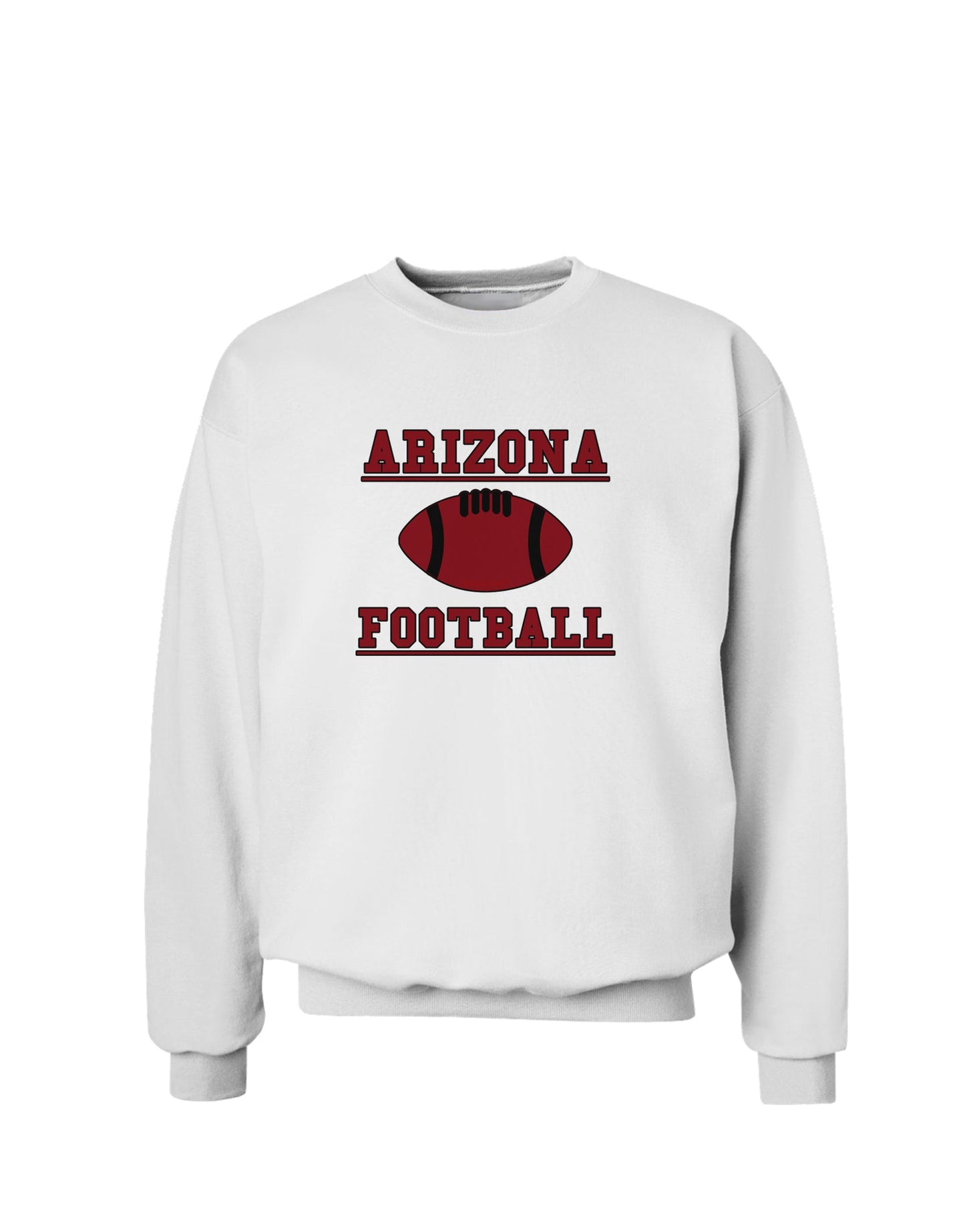 Arizona Football Sweatshirt by TooLoud-Sweatshirts-TooLoud-White-Small-Davson Sales