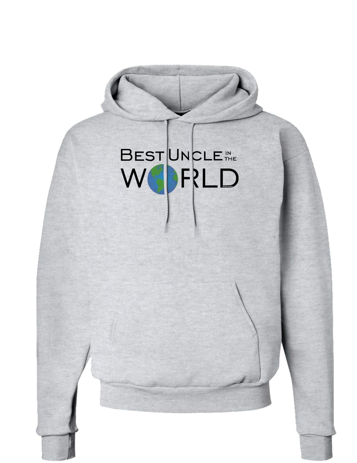 Best Uncle in the World Hoodie Sweatshirt-Hoodie-TooLoud-AshGray-Small-Davson Sales