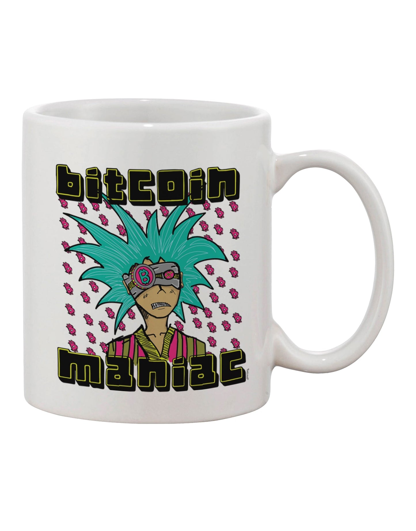 Bitcoin Enthusiast's Choice - Exquisite Crypto Printed 11 oz Coffee Mug - TooLoud-11 OZ Coffee Mug-TooLoud-Davson Sales