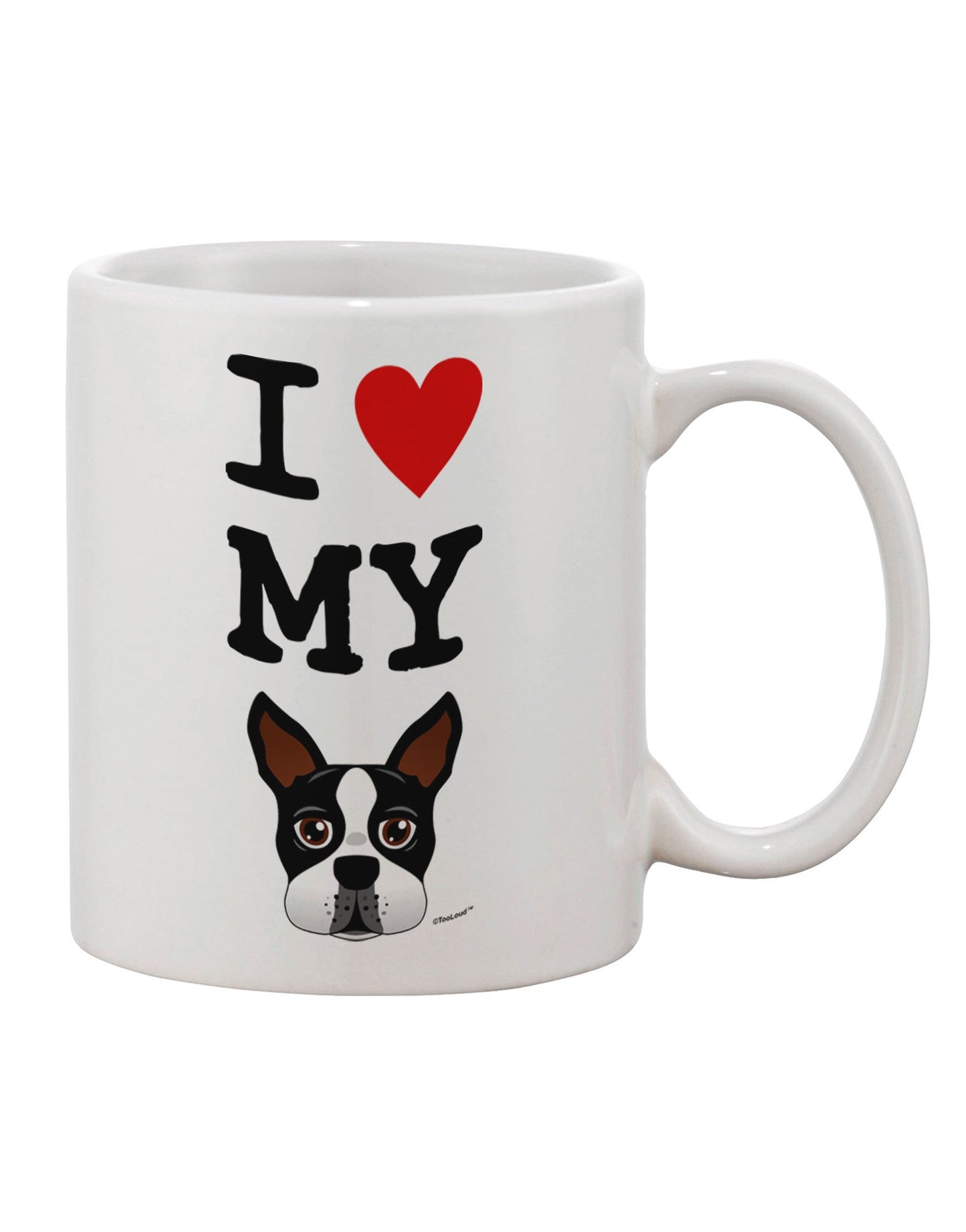 Boston Terrier Lover's 11 oz Printed Coffee Mug - TooLoud-11 OZ Coffee Mug-TooLoud-White-Davson Sales