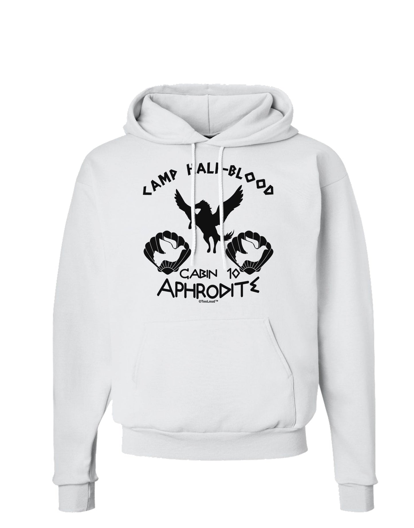 Cabin 10 Aphrodite Camp Half Blood Hoodie Sweatshirt-Hoodie-TooLoud-White-Small-Davson Sales