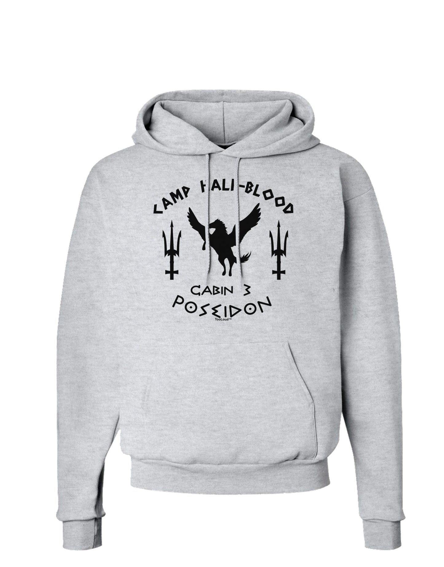 Cabin 3 Poseidon Camp Half Blood Hoodie Sweatshirt-Hoodie-TooLoud-White-Small-Davson Sales