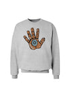 Cardano Hero Hand Sweatshirt-Sweatshirts-TooLoud-AshGray-Small-Davson Sales