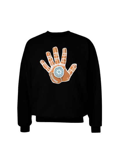 Cardano Hero Hand Sweatshirt-Sweatshirts-TooLoud-Black-Small-Davson Sales