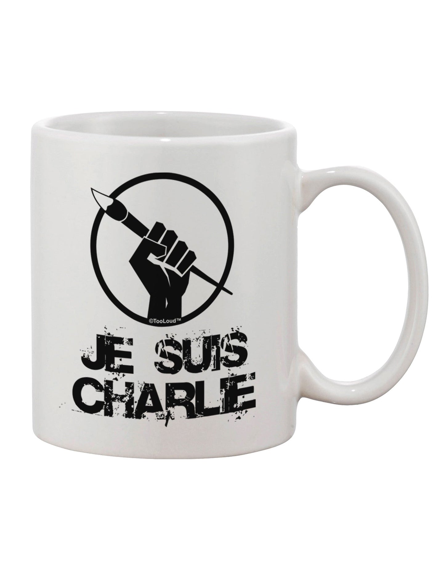 Charlie Tribute Ceramic Coffee Mug - TooLoud-11 OZ Coffee Mug-TooLoud-White-Davson Sales