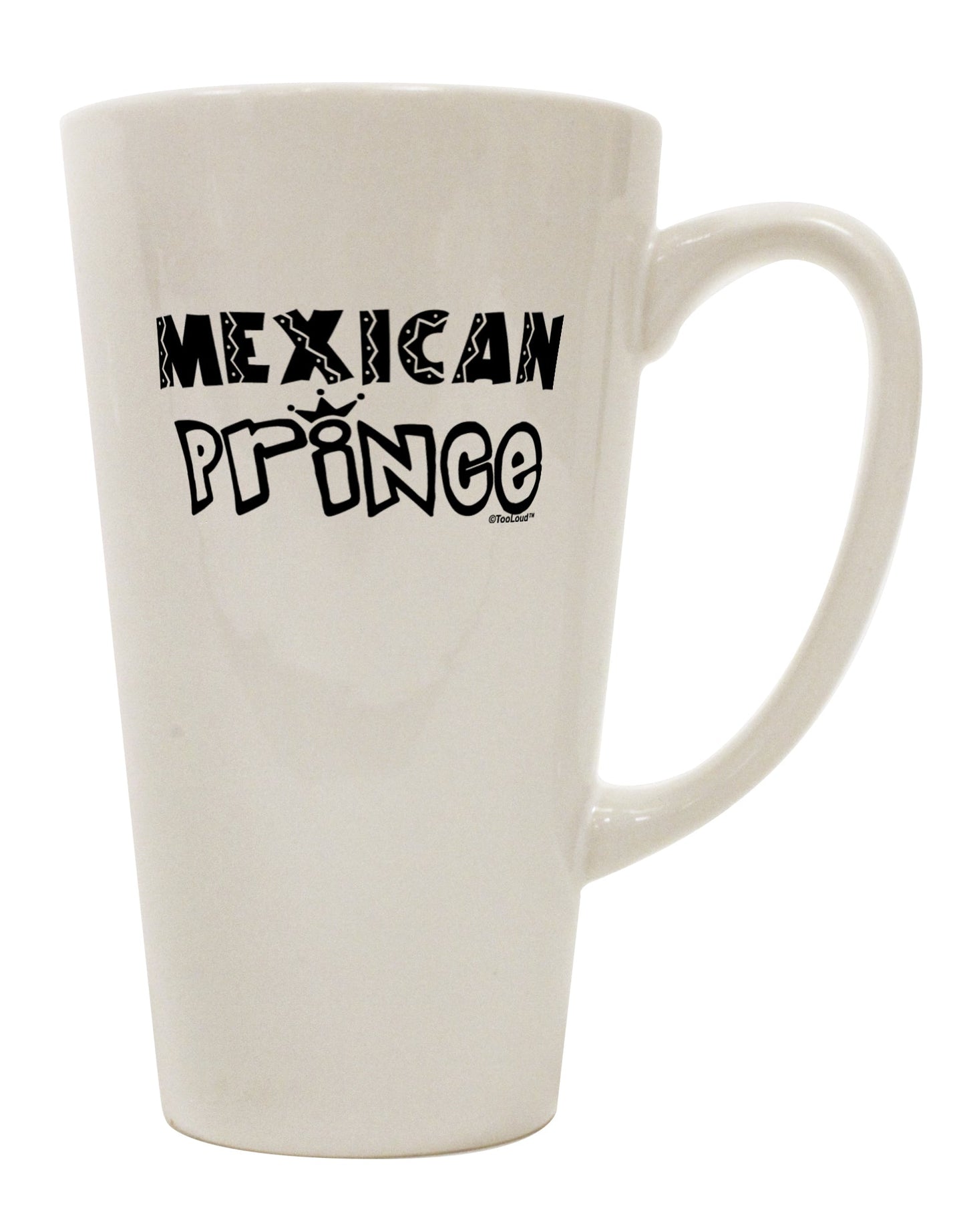 Cinco de Mayo 16 Ounce Conical Latte Coffee Mug - Expertly Crafted for the Discerning Connoisseur by TooLoud-Conical Latte Mug-TooLoud-White-Davson Sales