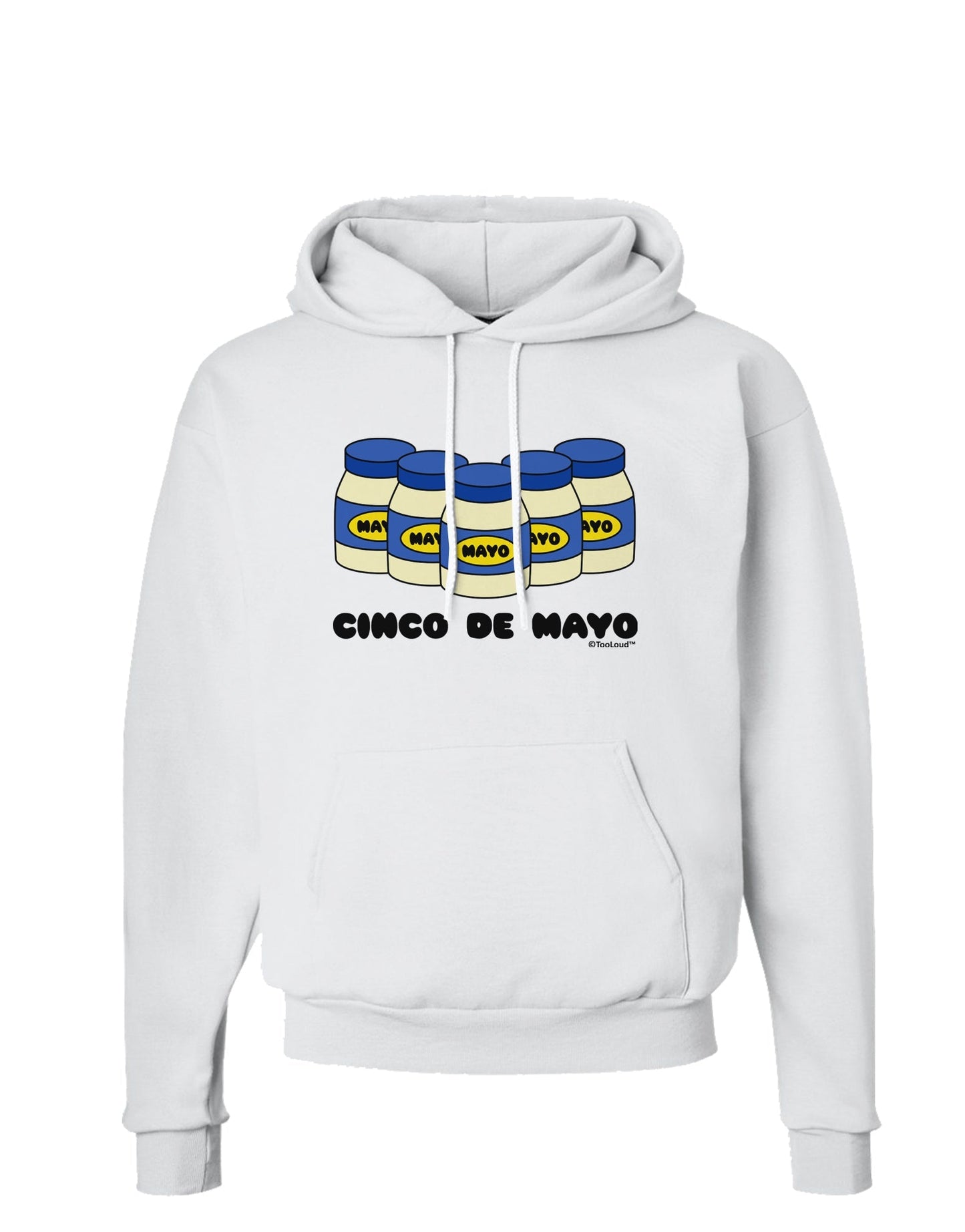 Cinco de Mayo - 5 Mayo Jars Hoodie Sweatshirt by TooLoud-Hoodie-TooLoud-White-Small-Davson Sales