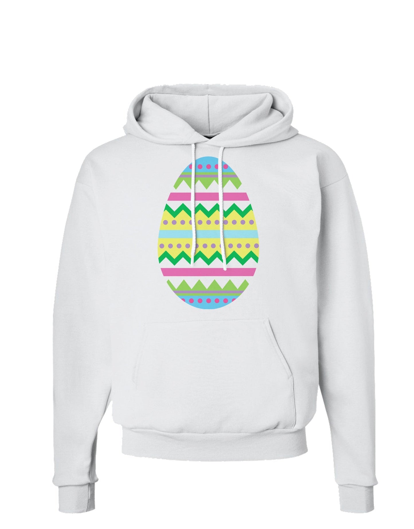 Colorful Easter Egg Hoodie Sweatshirt-Hoodie-TooLoud-White-Small-Davson Sales