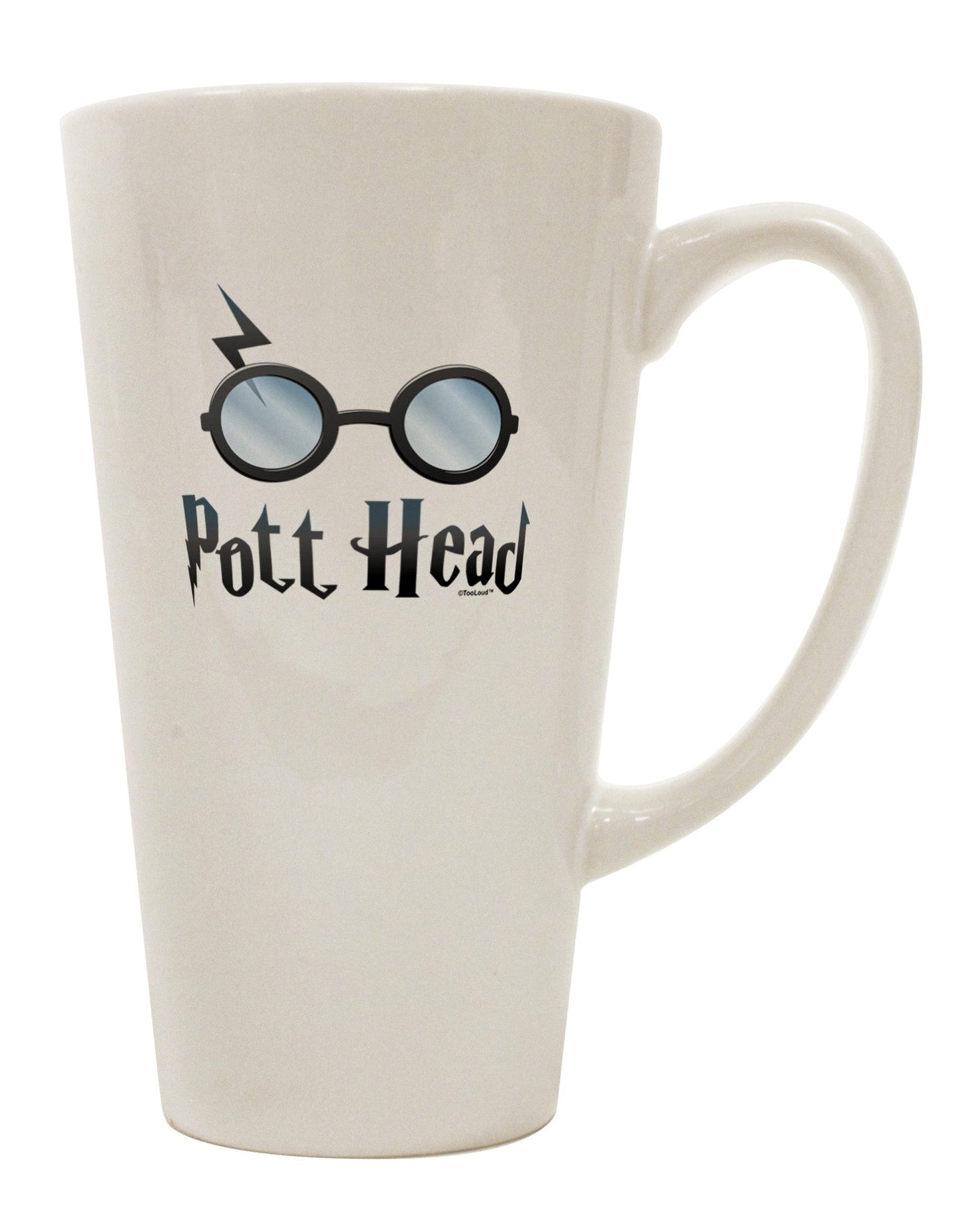 Conical Latte Coffee Mug - Expertly Crafted Pott Head Magic Glasses - TooLoud-Conical Latte Mug-TooLoud-White-Davson Sales