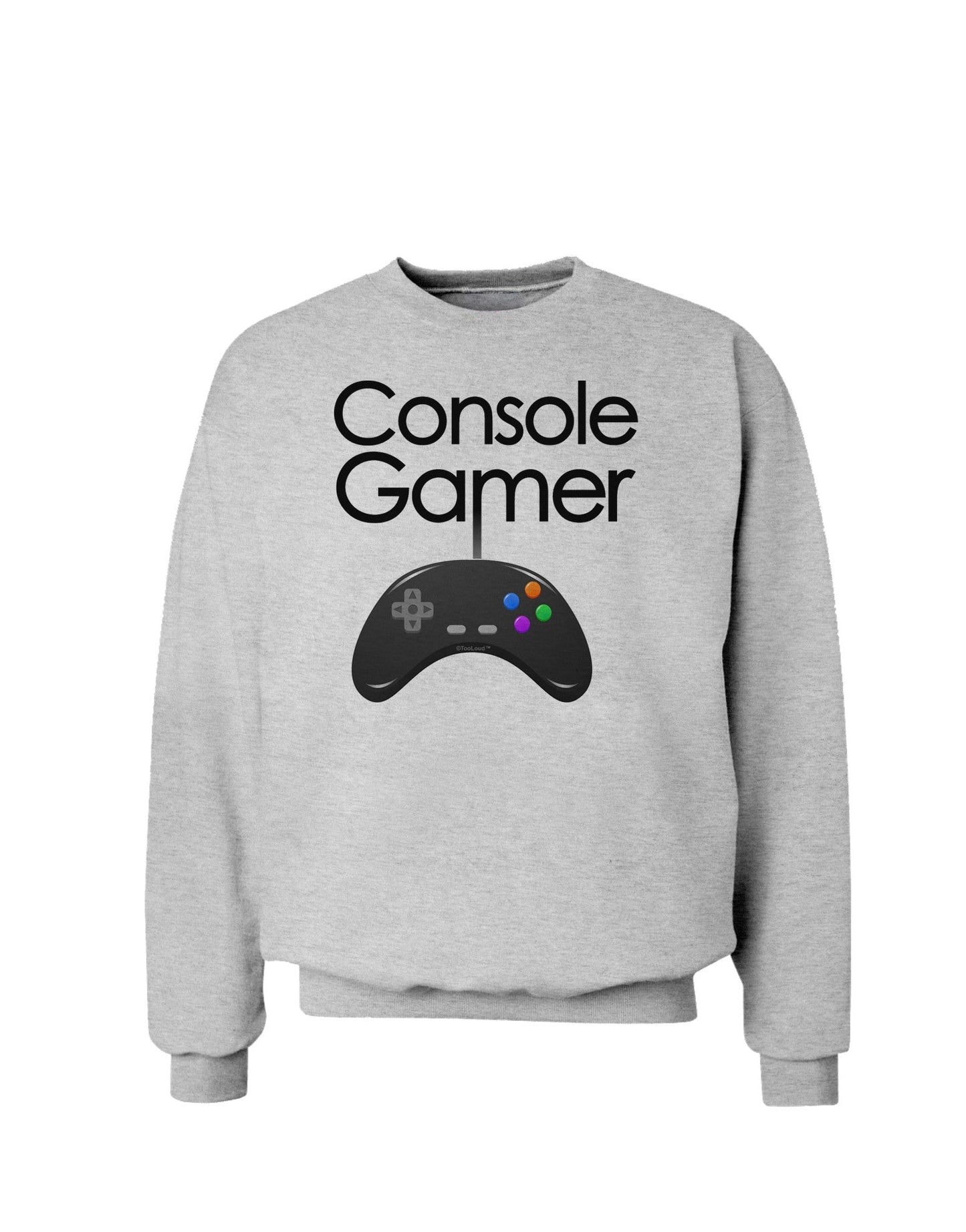 Console Gamer Sweatshirt-Sweatshirts-TooLoud-AshGray-Small-Davson Sales