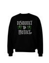 Disinfect to Protect Sweatshirt-Sweatshirts-TooLoud-Black-Small-Davson Sales