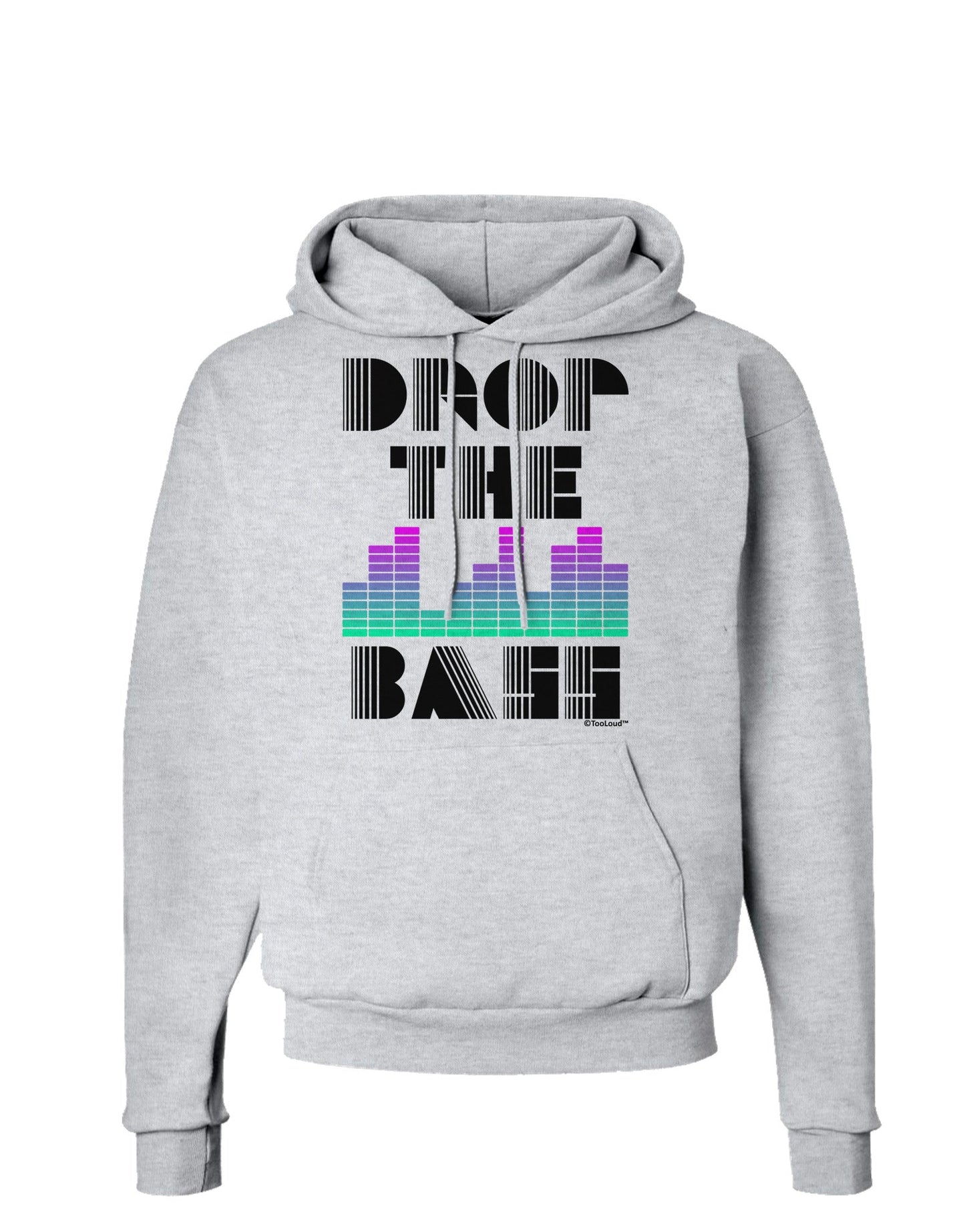 Drop the Bass Hoodie Sweatshirt-Hoodie-TooLoud-AshGray-Small-Davson Sales