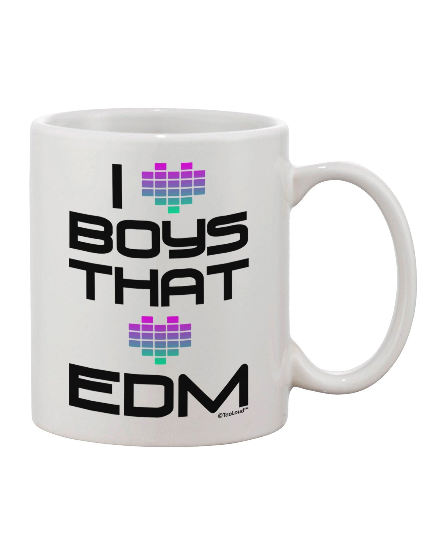 EDM Enthusiast's 11 oz Printed Coffee Mug - TooLoud-11 OZ Coffee Mug-TooLoud-White-Davson Sales