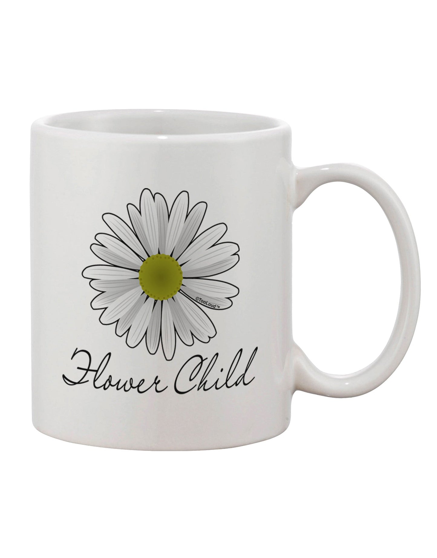 Elegant Blossom - Floral Inspired 11 oz Coffee Mug - TooLoud-11 OZ Coffee Mug-TooLoud-White-Davson Sales