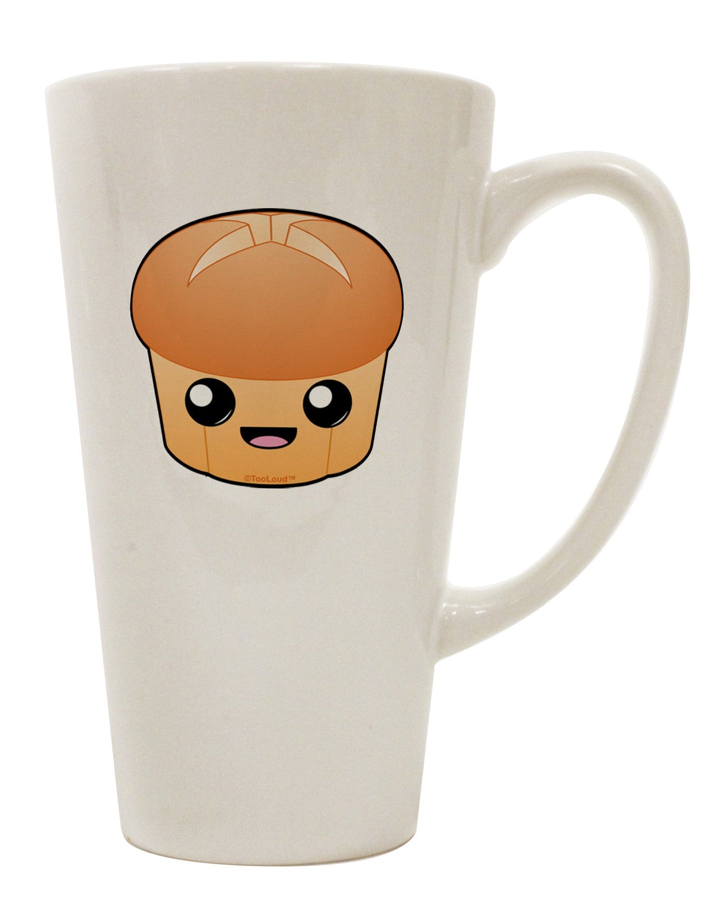 Elegant Conical Latte Coffee Mug for Delightful Dinner Rolls - TooLoud-Conical Latte Mug-TooLoud-White-Davson Sales