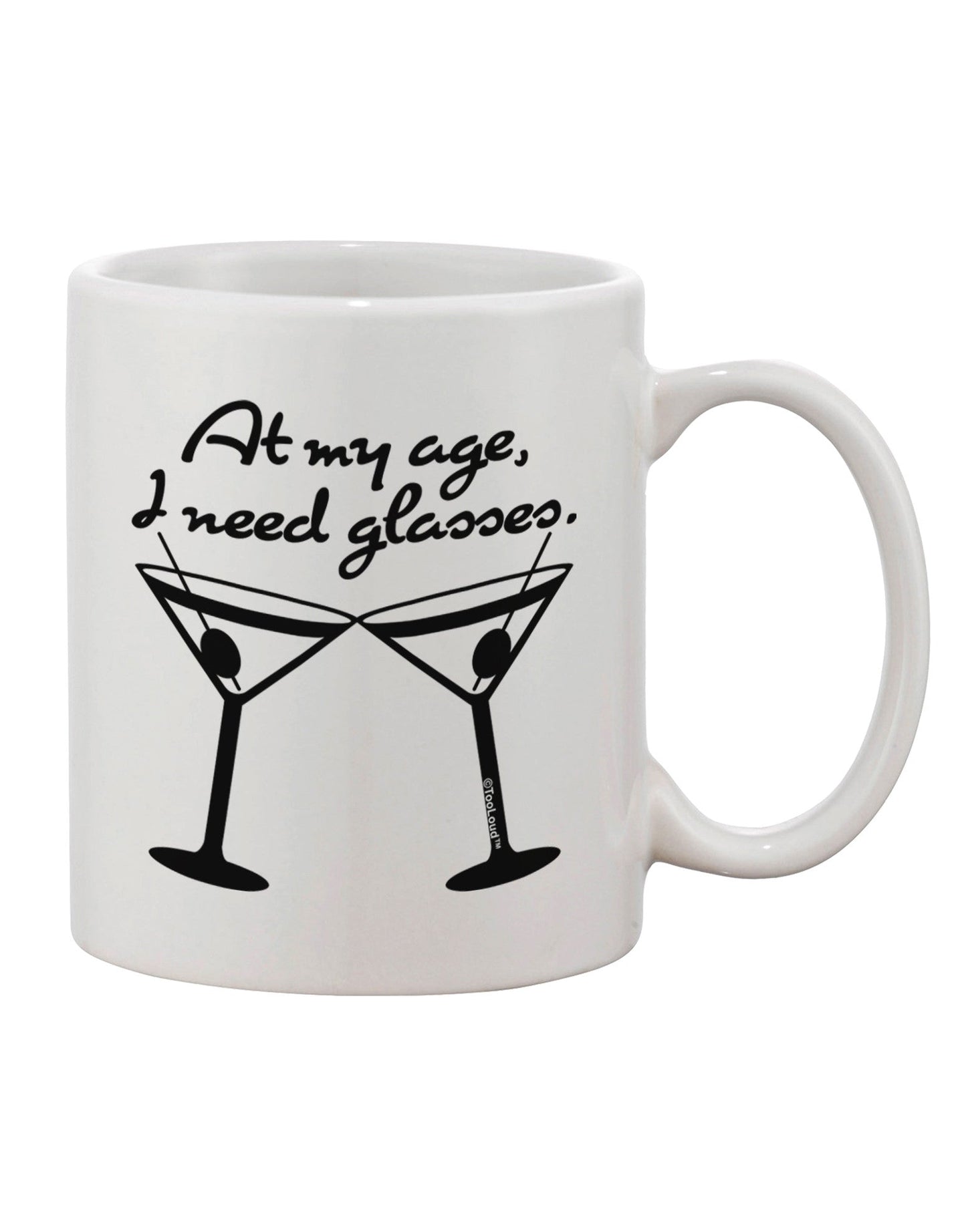 Elevate Your Drinkware Collection with the Martini Printed 11 oz Coffee Mug - TooLoud-11 OZ Coffee Mug-TooLoud-White-Davson Sales