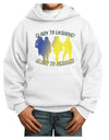 Glory to Ukraine Glory to Heroes Youth Hoodie Pullover Sweatshirt-Youth Hoodie-TooLoud-White-XS-Davson Sales