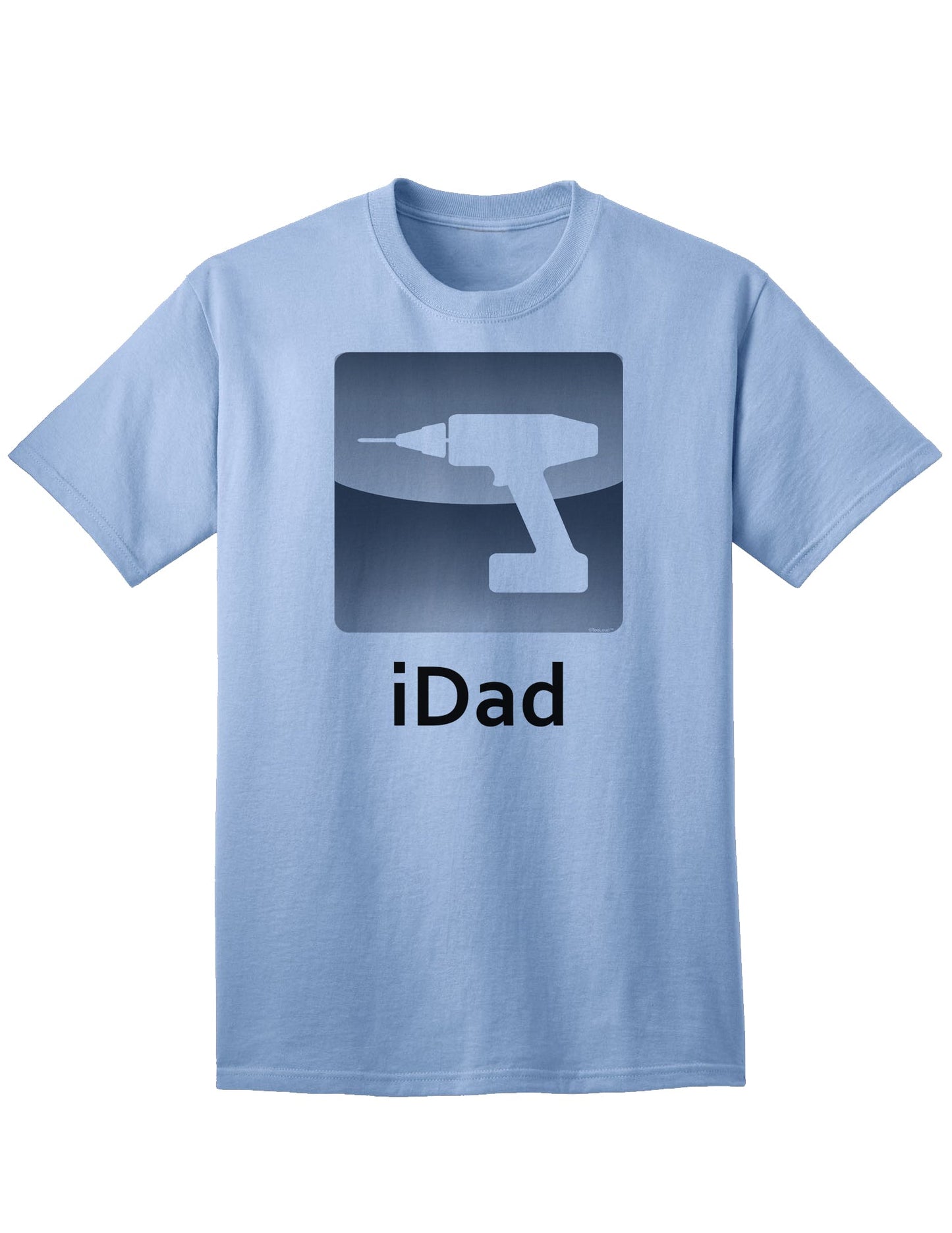 iDad Drill Men's T-Shirt-Mens T-shirts-TooLoud-Light-Blue-Small-Davson Sales