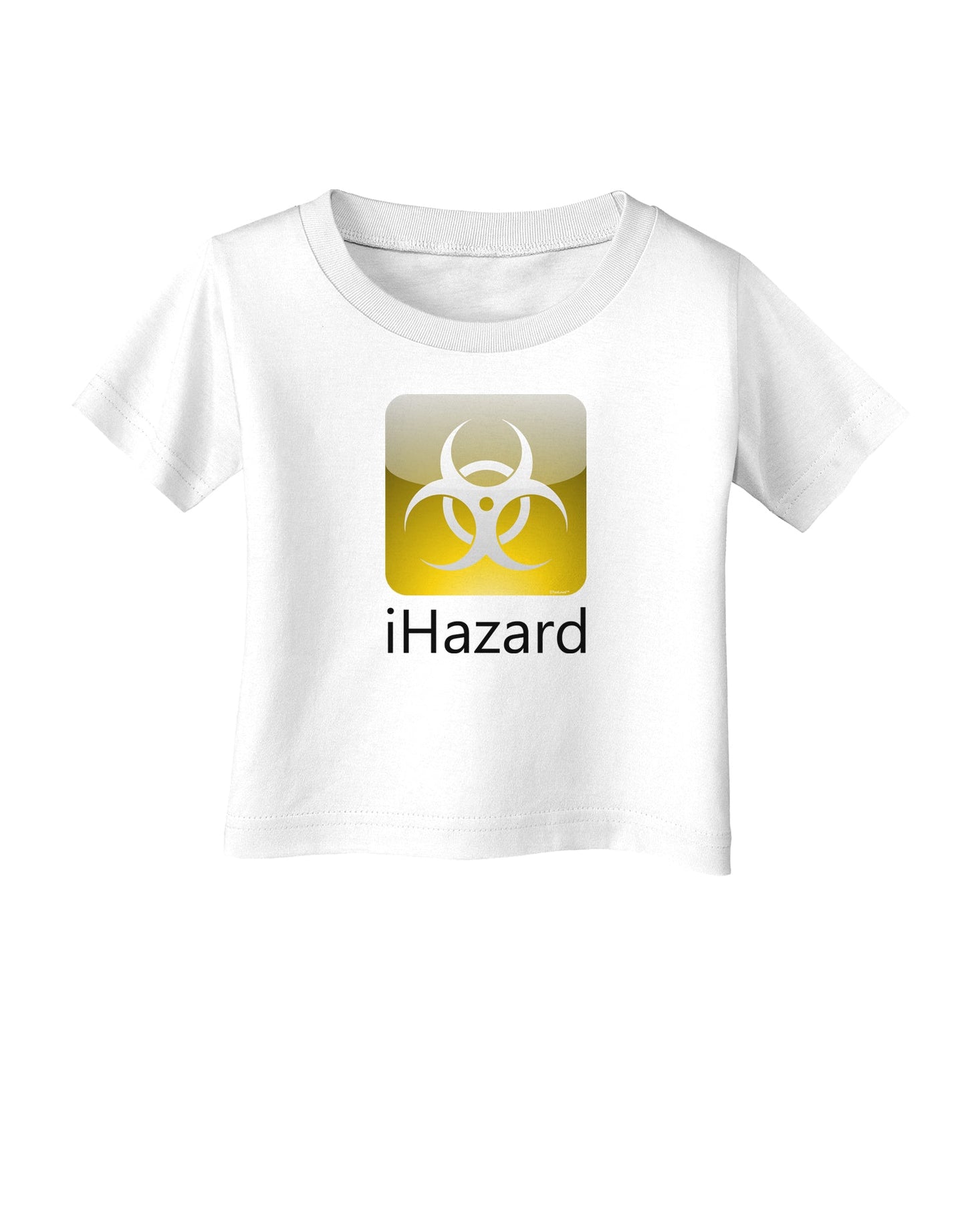 iHazard Logo - Zombie Apocalypse Infant T-Shirt-Infant T-Shirt-TooLoud-White-06-Months-Davson Sales