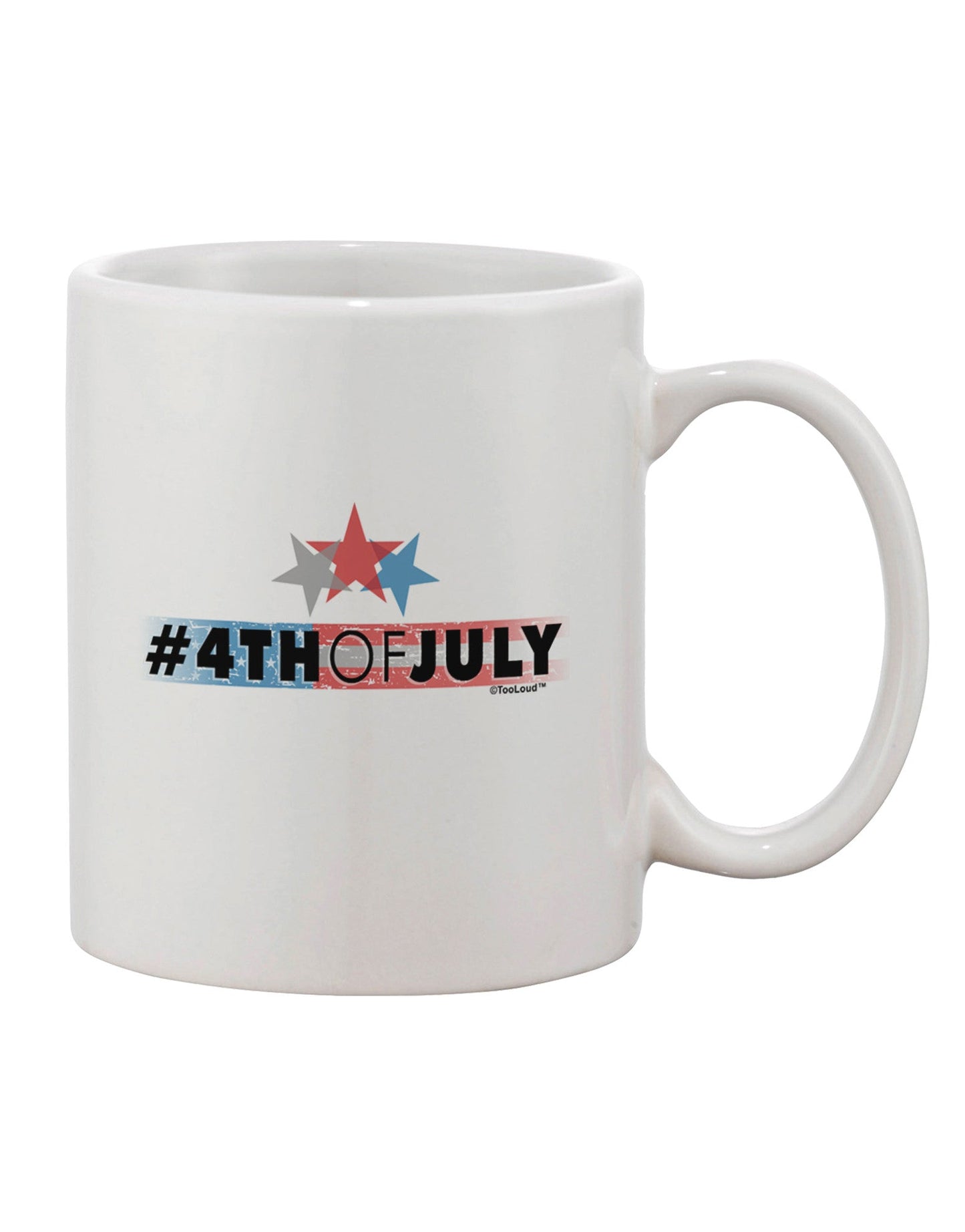 Independence Day Celebration 11 oz Coffee Mug - TooLoud-11 OZ Coffee Mug-TooLoud-White-Davson Sales