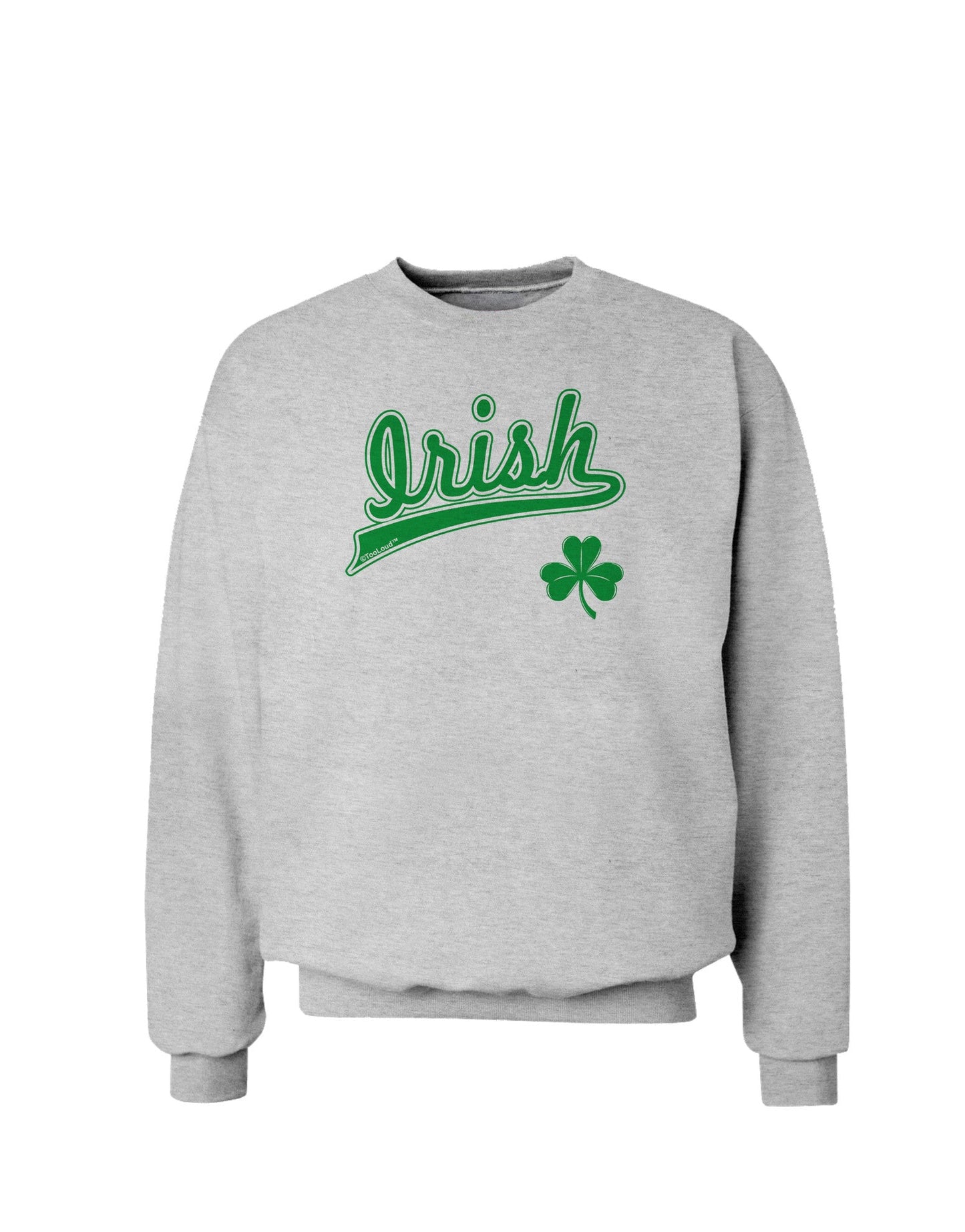 Irish Jersey Sweatshirt-Sweatshirts-TooLoud-AshGray-Small-Davson Sales