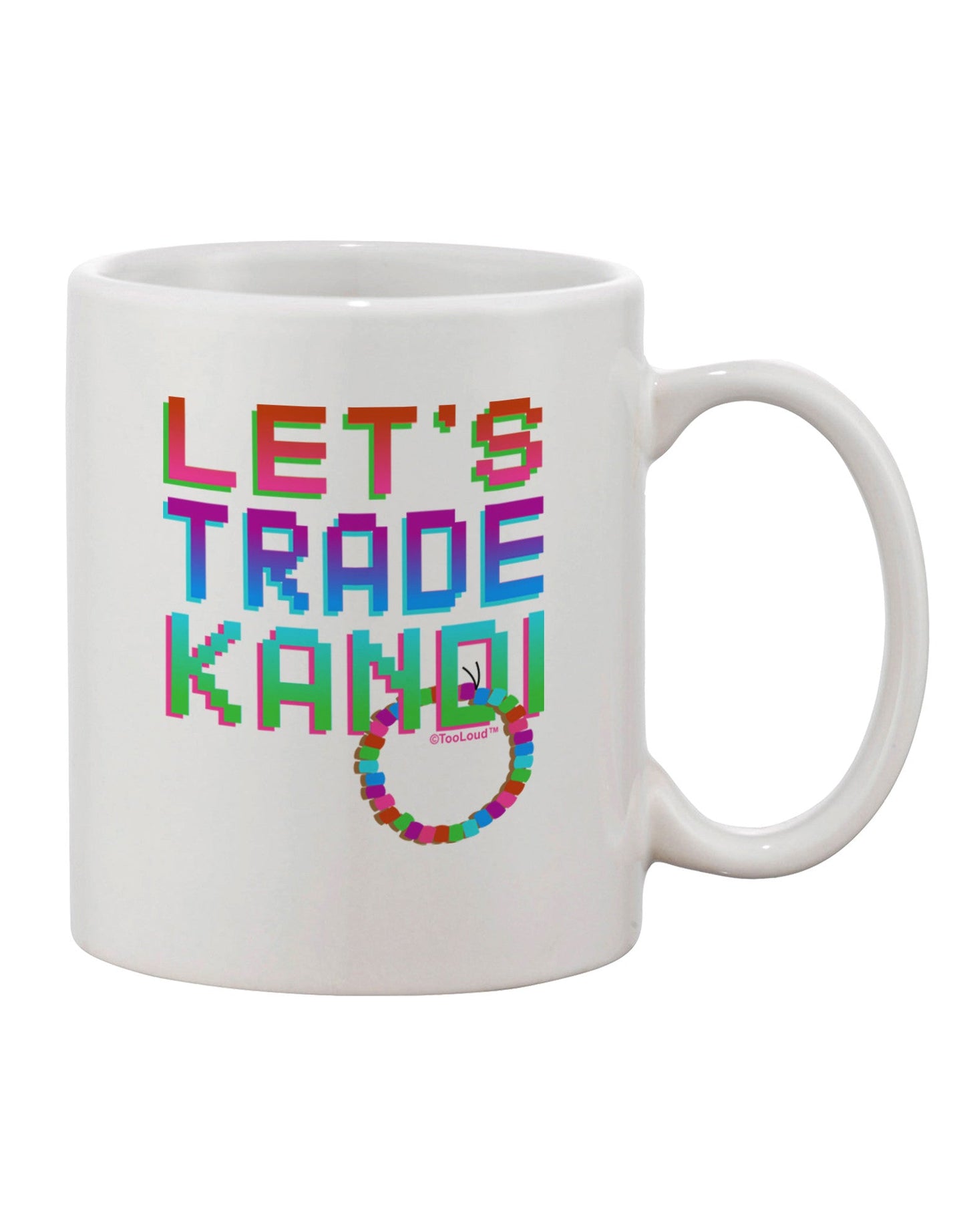 Kandi Printed 11 oz Coffee Mug - Expertly Crafted Drinkware-11 OZ Coffee Mug-TooLoud-White-Davson Sales