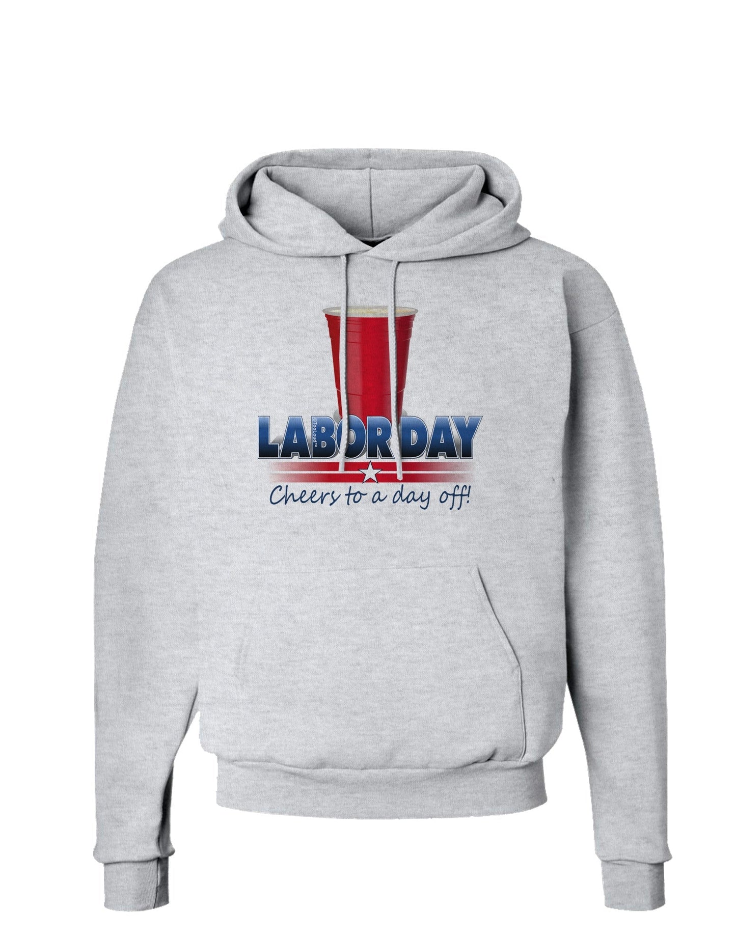 Labor Day - Cheers Hoodie Sweatshirt-Hoodie-TooLoud-AshGray-Small-Davson Sales