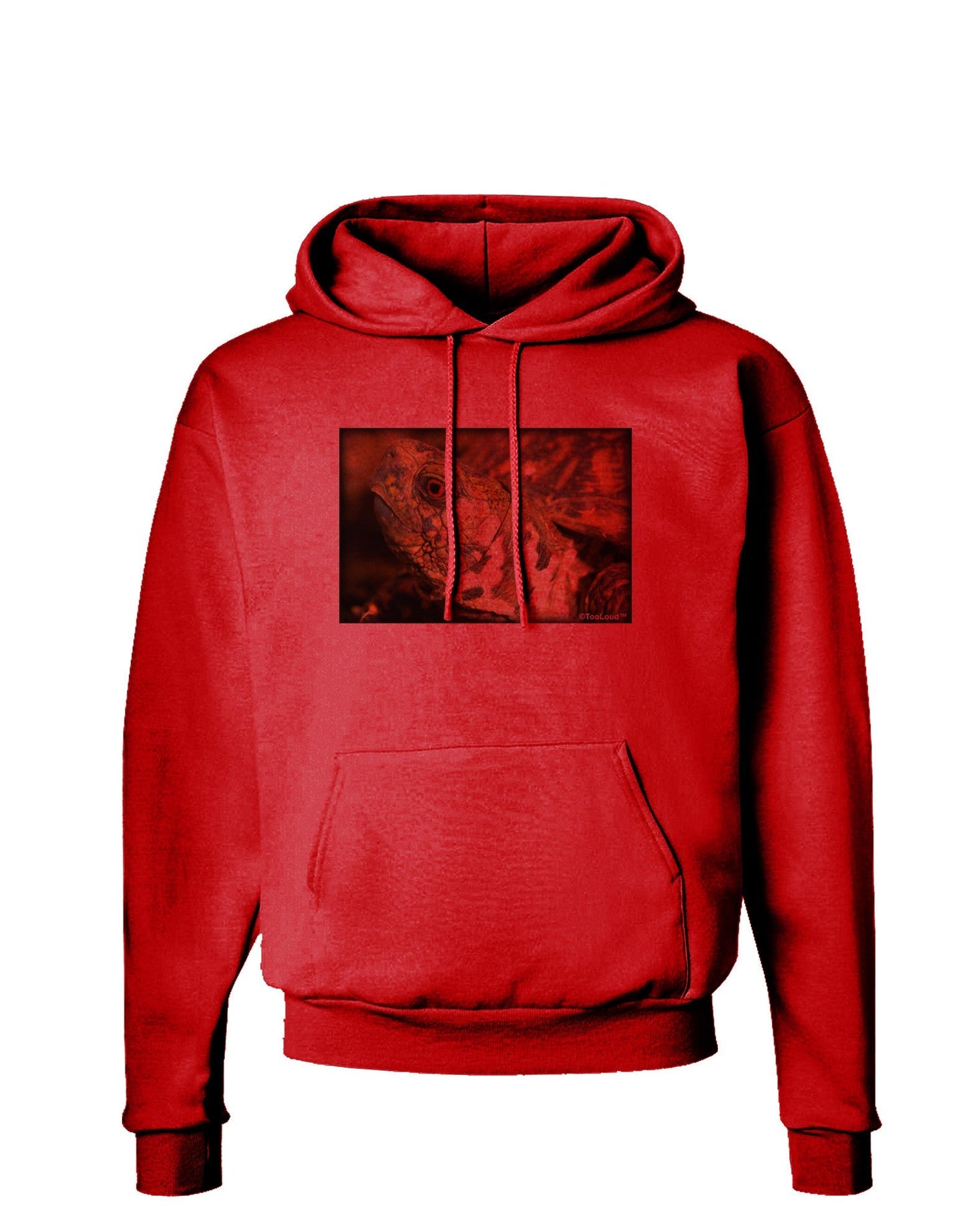 Menacing Turtle Hoodie Sweatshirt-Hoodie-TooLoud-Red-Small-Davson Sales