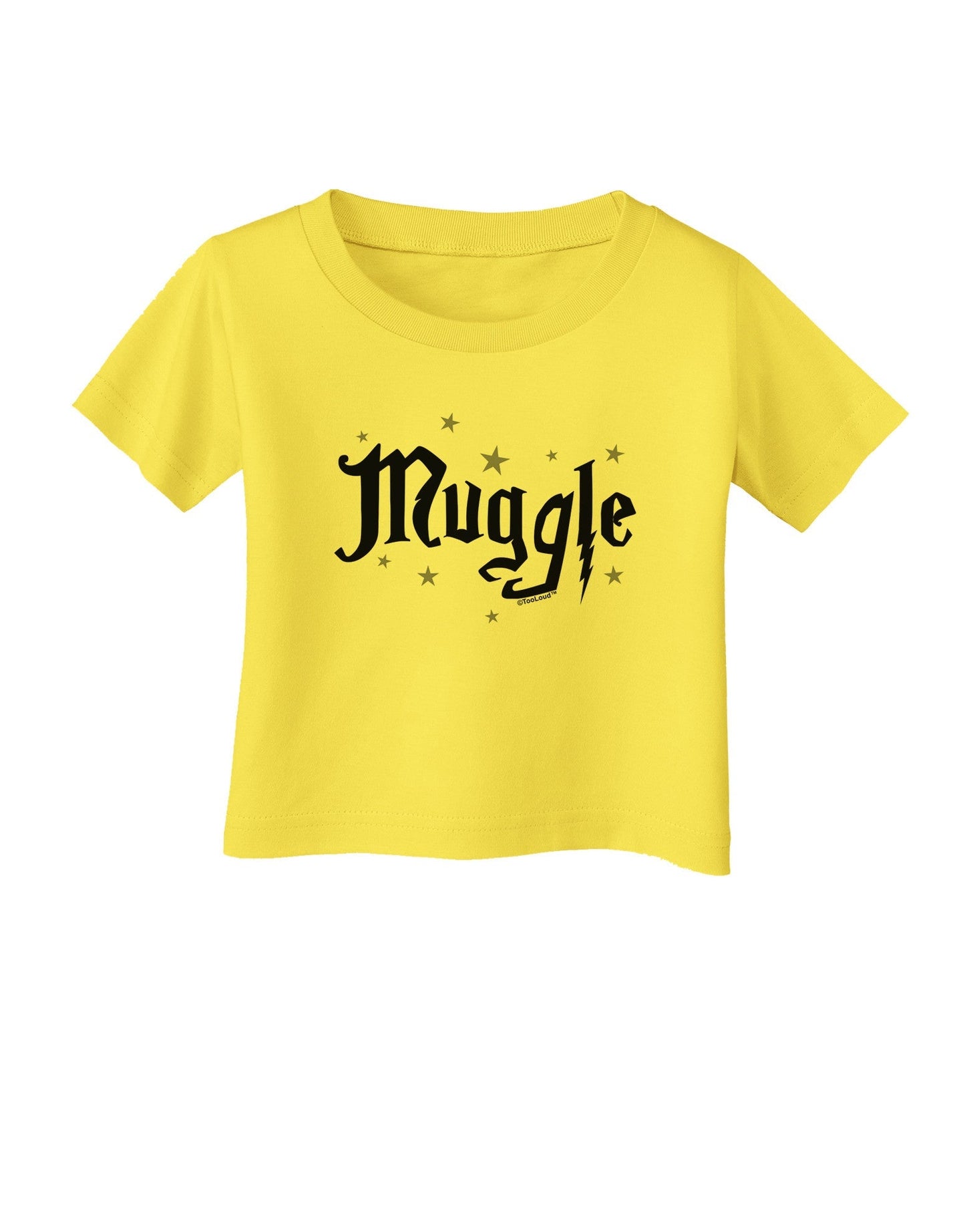 Muggle Infant T-Shirt-Infant T-Shirt-TooLoud-Yellow-06-Months-Davson Sales