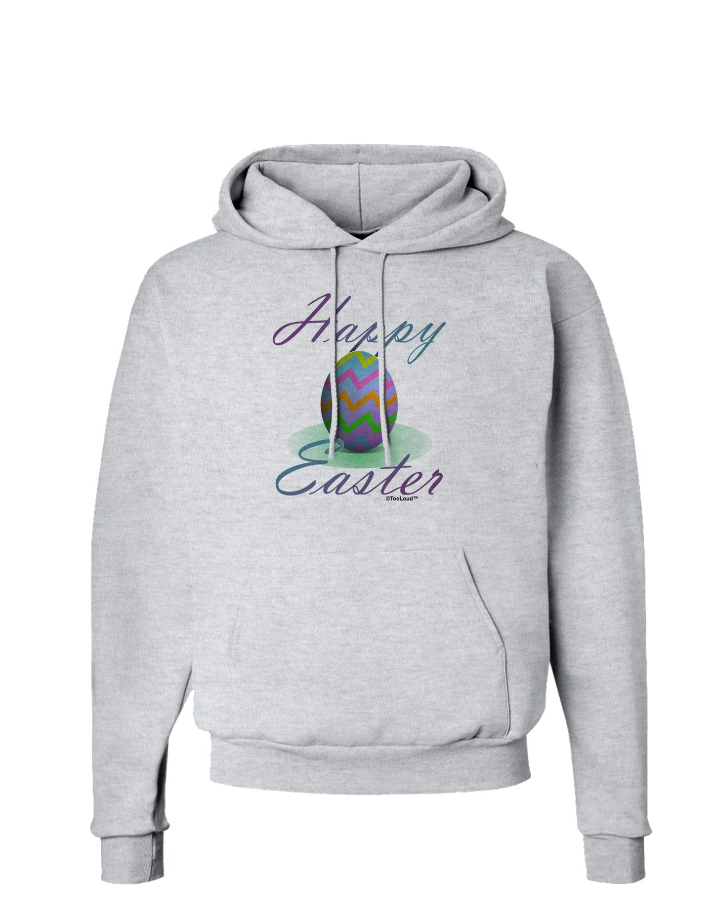 One Happy Easter Egg Hoodie Sweatshirt-Hoodie-TooLoud-AshGray-Small-Davson Sales