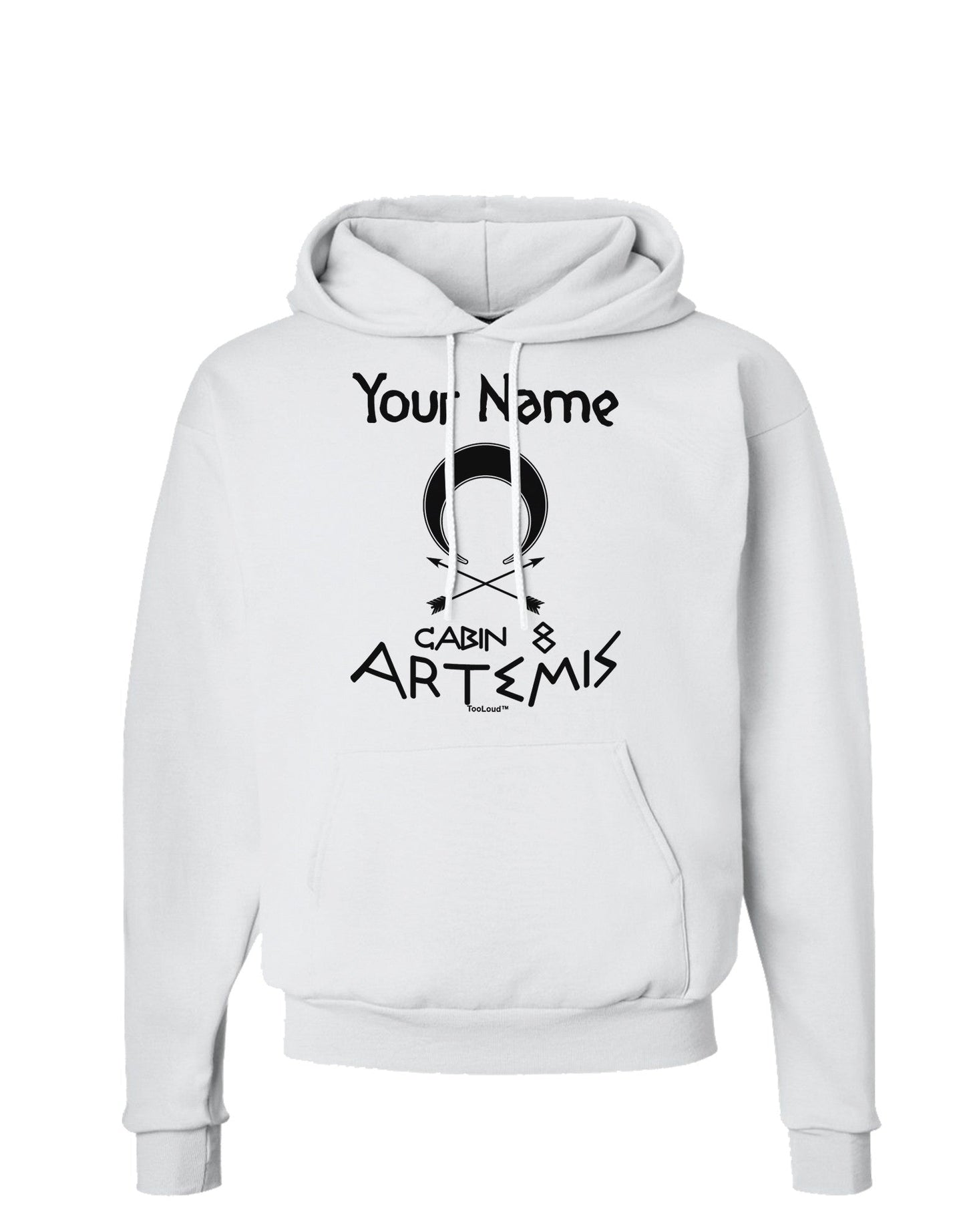 Personalized Cabin 8 Artemis Hoodie Sweatshirt-Hoodie-TooLoud-White-Small-Davson Sales