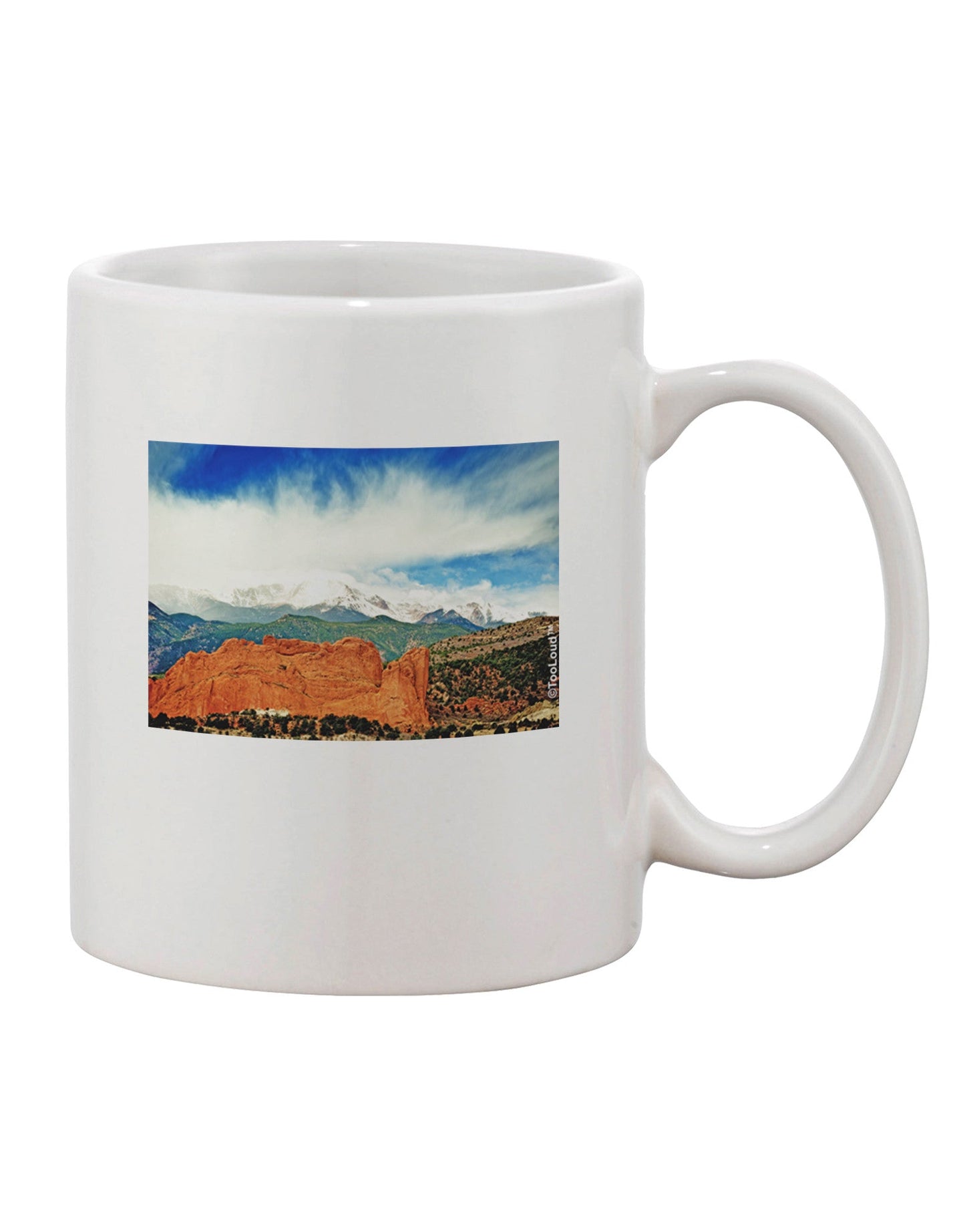 Stunning Scenery Adorned 11 oz Coffee Mug - TooLoud-11 OZ Coffee Mug-TooLoud-White-Davson Sales