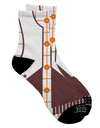 Stylish Cowboy White AOP Adult Short Socks with All Over Print - TooLoud-Socks-TooLoud-White-Ladies-4-6-Davson Sales
