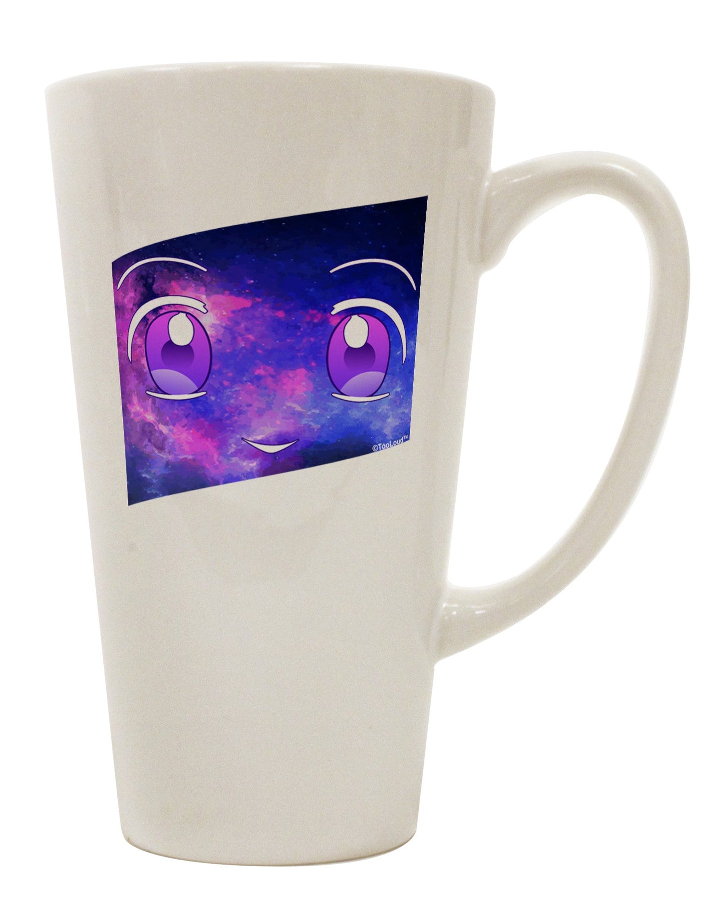 Stylishly Crafted 16 Ounce Conical Latte Coffee Mug - TooLoud-Conical Latte Mug-TooLoud-White-Davson Sales