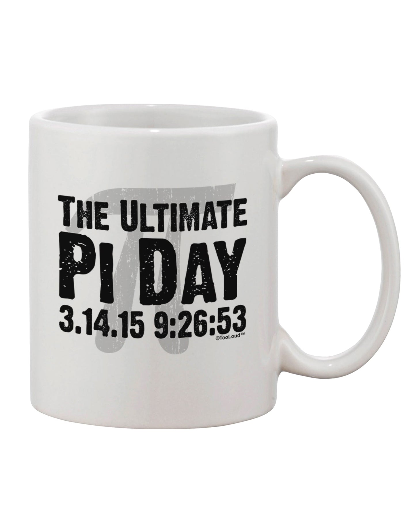 The Exquisite Pi Day Text Printed 11 oz Coffee Mug - TooLoud-11 OZ Coffee Mug-TooLoud-White-Davson Sales