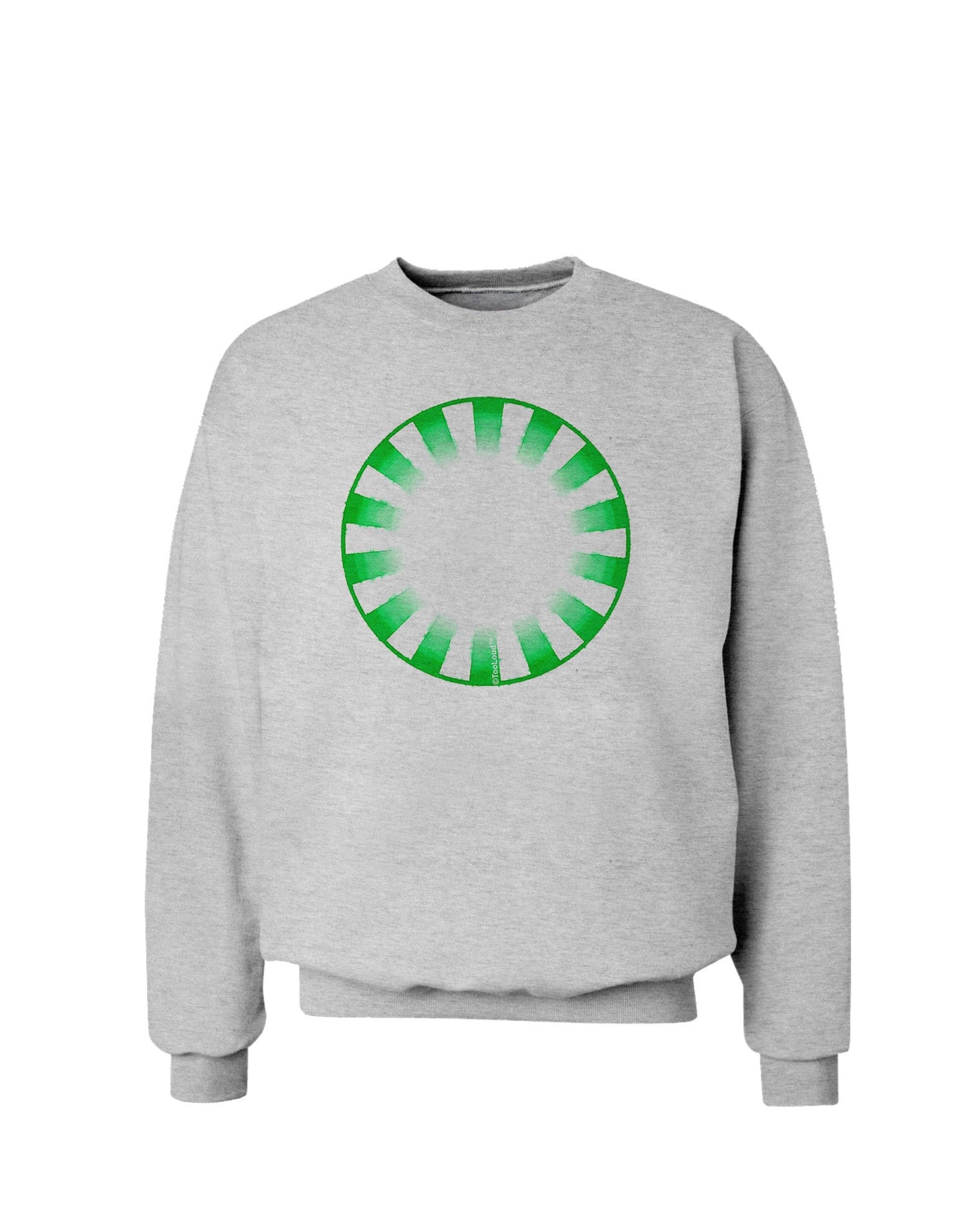 Watercolor Spearmint Sweatshirt-Sweatshirts-TooLoud-AshGray-Small-Davson Sales