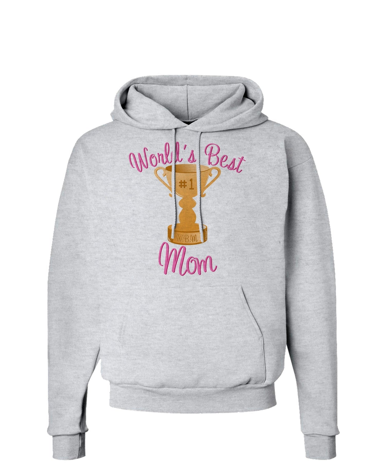 World's Best Mom - Number One Trophy Hoodie Sweatshirt-Hoodie-TooLoud-AshGray-Small-Davson Sales