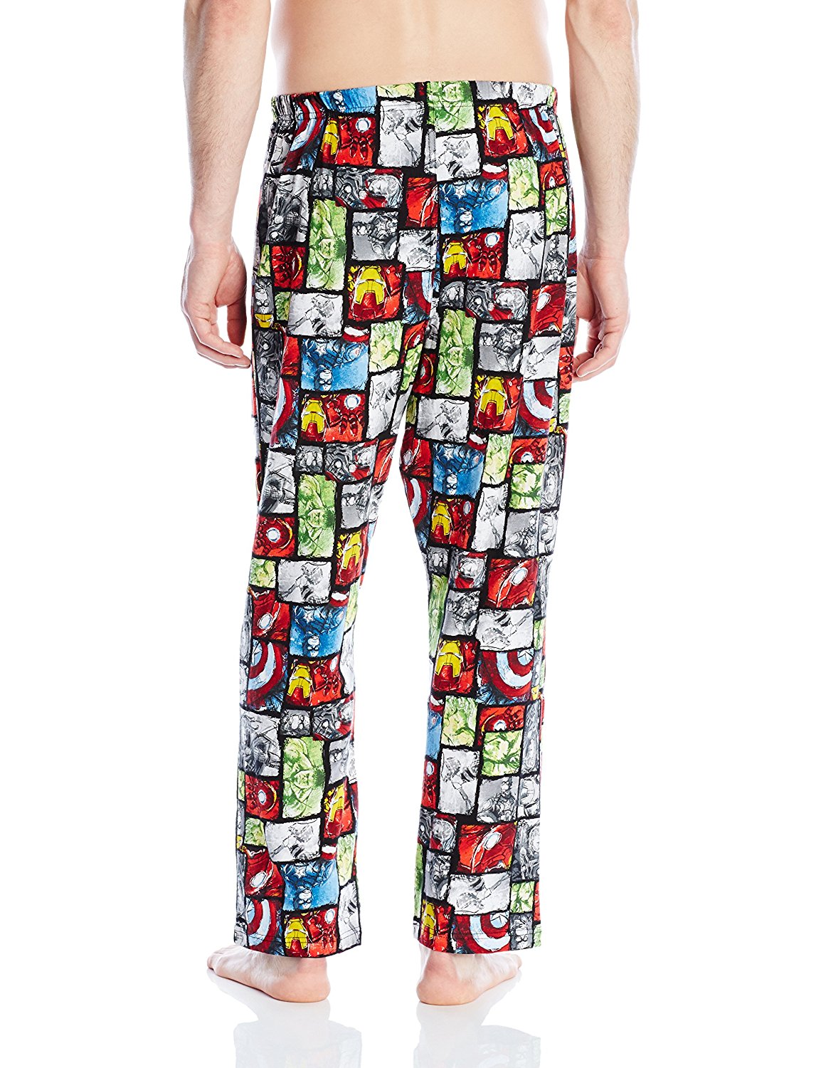 Marvel Men's Avengers Color Grid Lounge Pant, Assorted-Sleepwear & Loungewear-Marvel-Assorted-Small-Davson Sales
