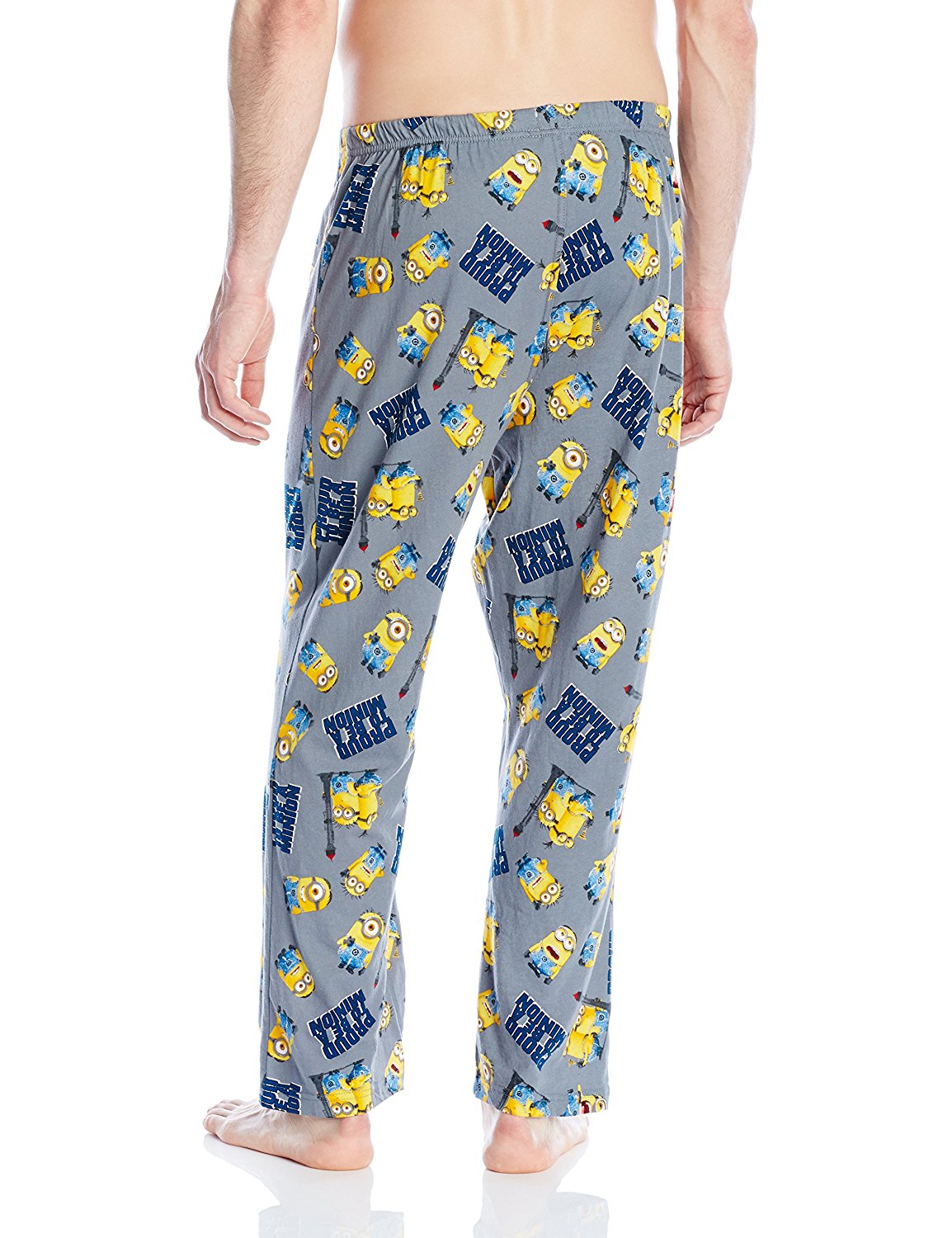 Proud To Be A Minion "Despicable Me" Lounge Pant-Universal Studios-Grey-Small-Davson Sales