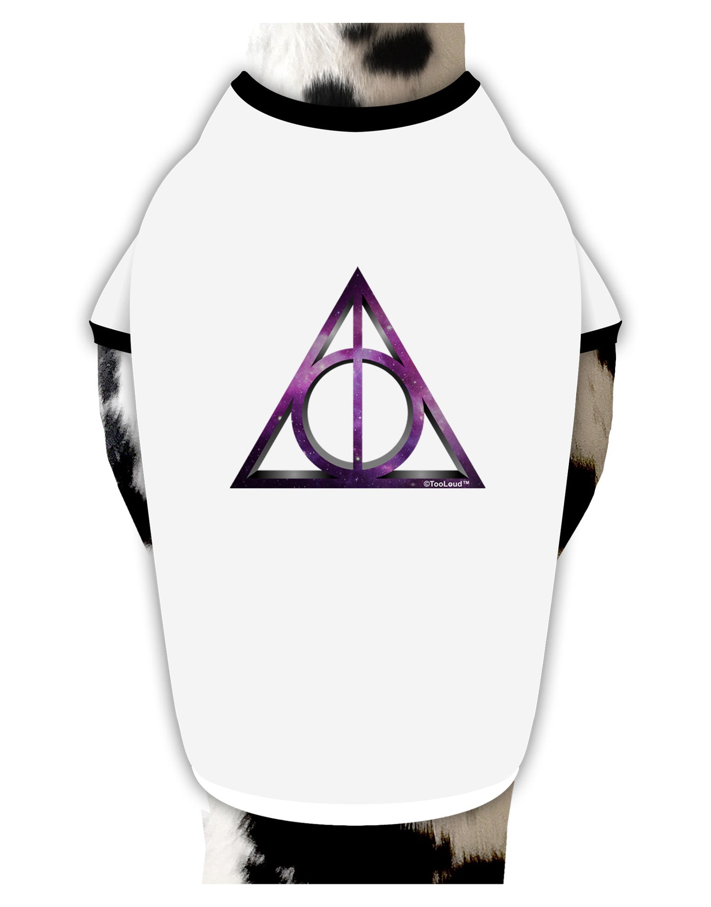 Magic Symbol Dog Shirt-Dog Shirt-TooLoud-White-with-Black-Small-Davson Sales