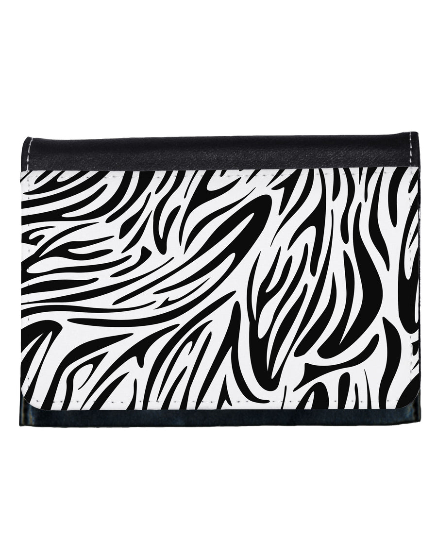 Zebra Print Ladies Wallet All Over Print-Wallet-TooLoud-White-One Size-Davson Sales
