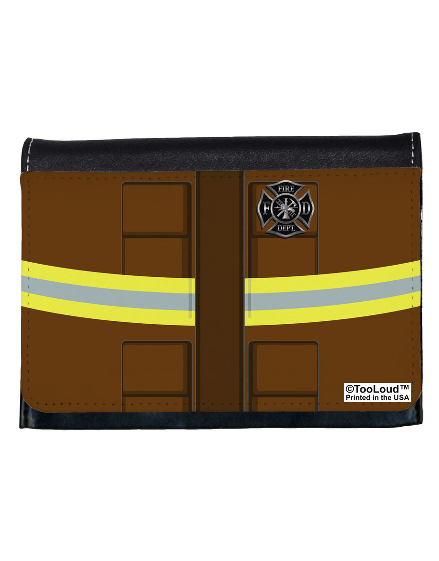 Firefighter Brown AOP Ladies Wallet All Over Print-Wallet-TooLoud-White-One Size-Davson Sales