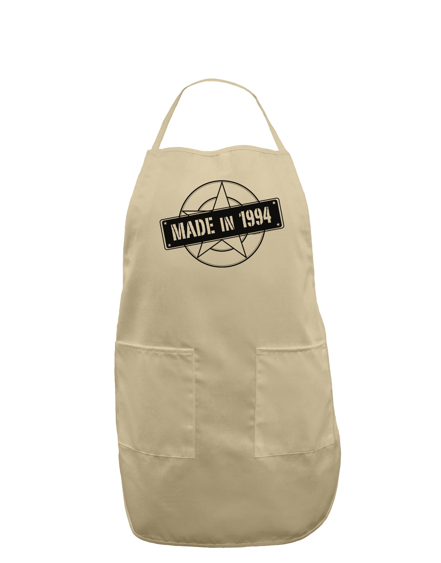 Made In Birth Year 1994 Adult Apron-Bib Apron-TooLoud-Stone-One-Size-Davson Sales