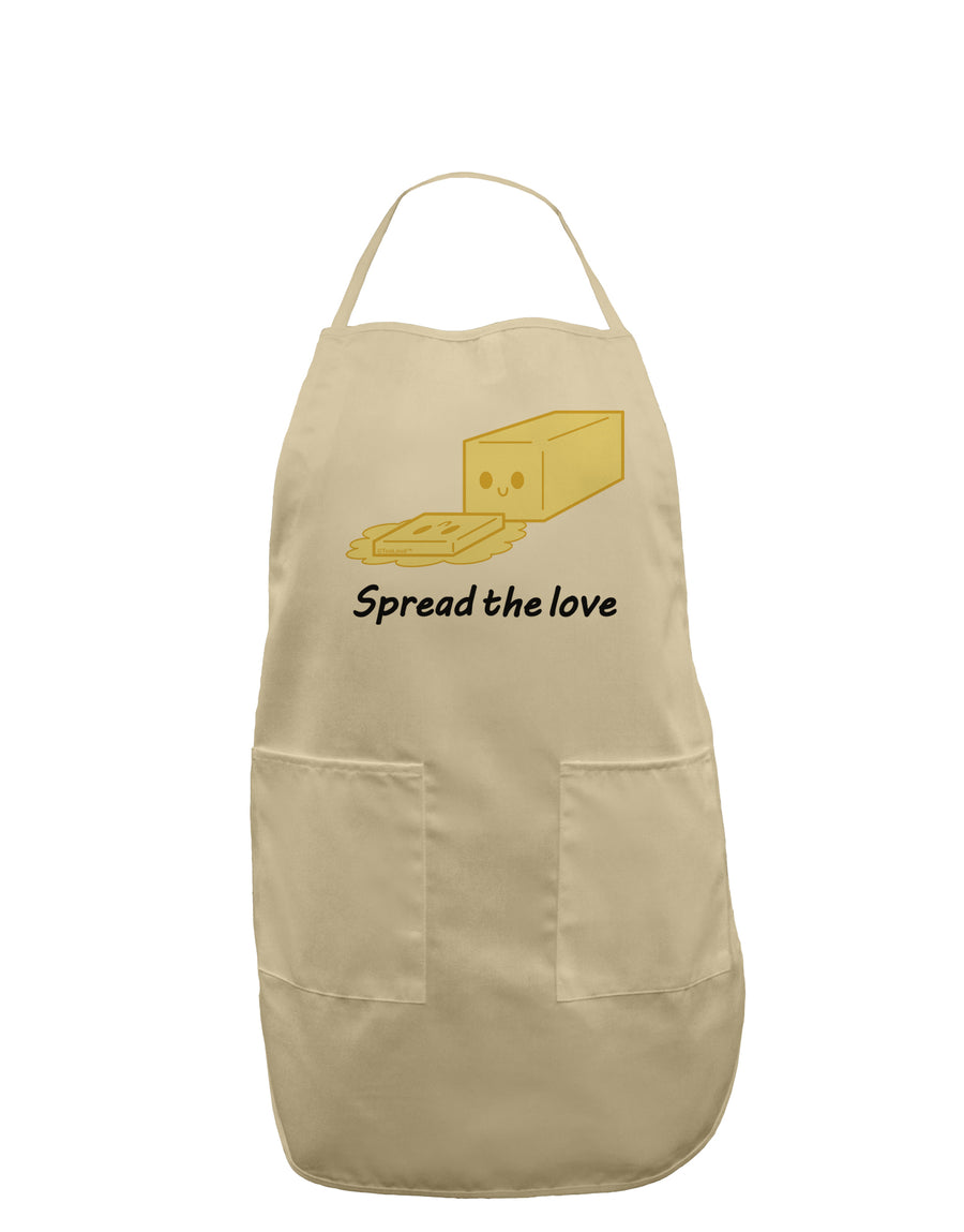 Butter - Spread the Love Adult Apron-Bib Apron-TooLoud-White-One-Size-Davson Sales