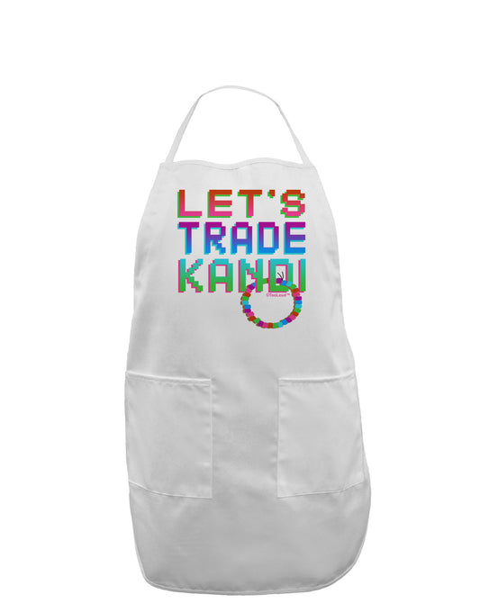 Let's Trade Kandi Adult Apron-Bib Apron-TooLoud-White-One-Size-Davson Sales