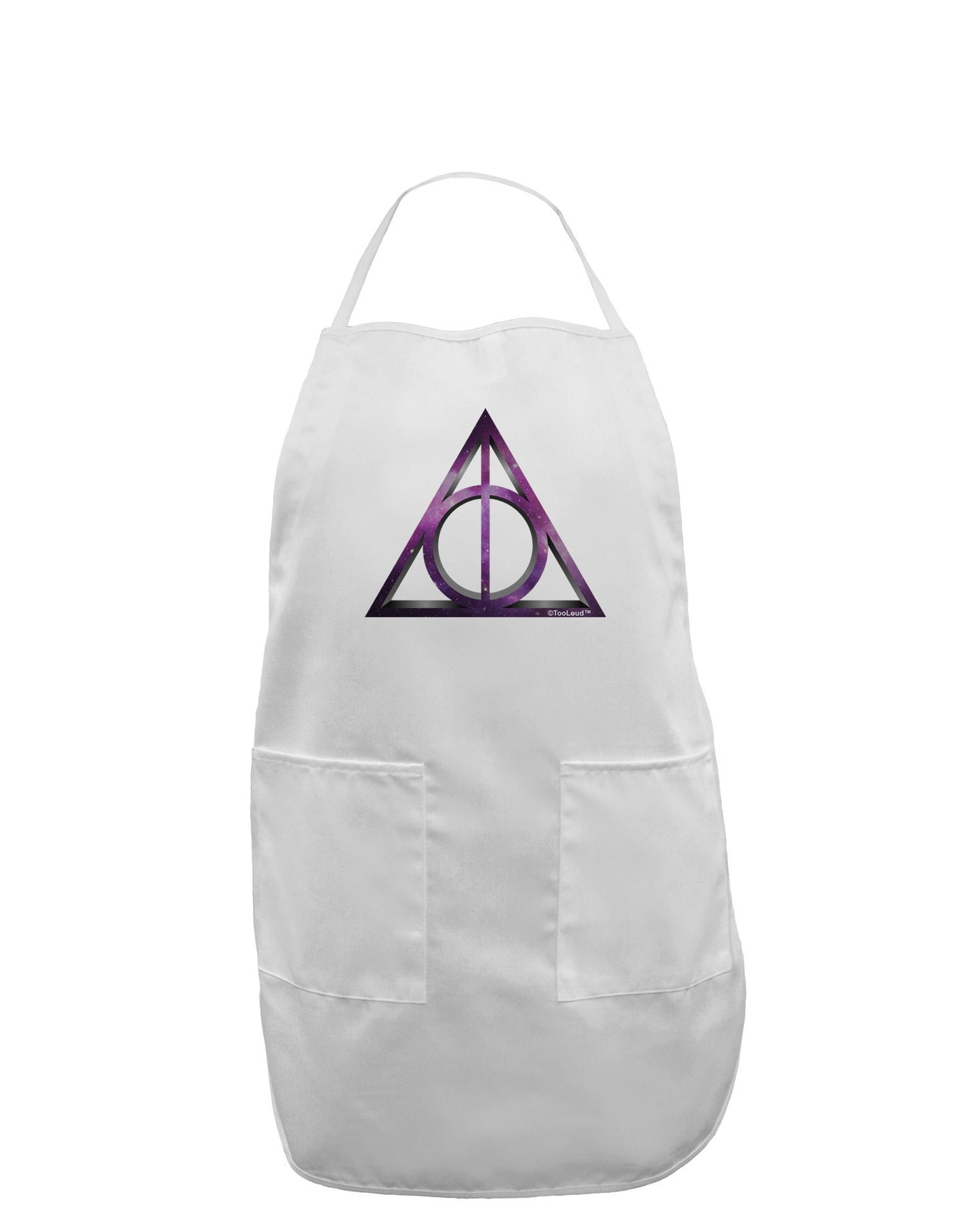 Magic Symbol Adult Apron-Bib Apron-TooLoud-White-One-Size-Davson Sales